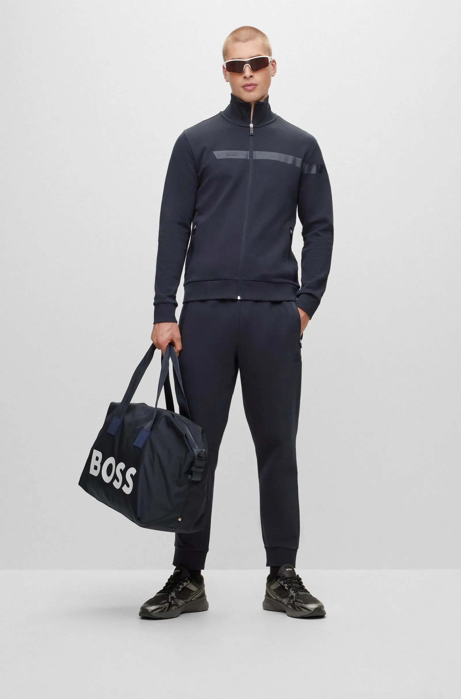 Спортивная кофта Regular Fit для мужчин (473900), цвет Синий - №3