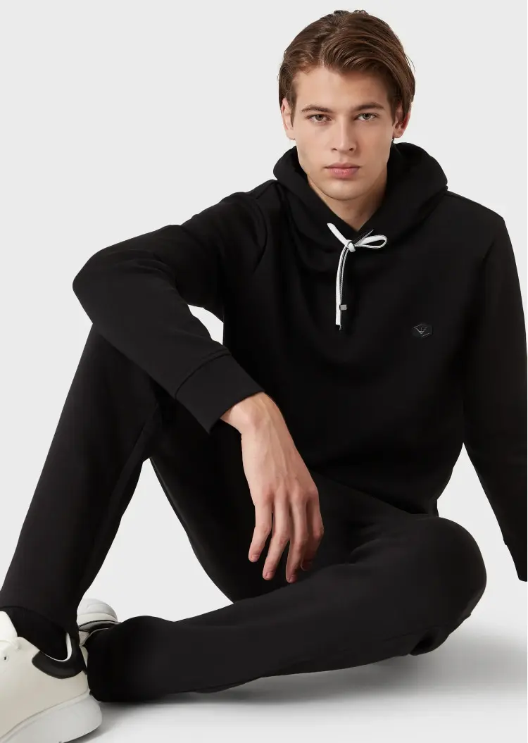 Брюки джерси Regular Fit Высокая для мужчин (473949), цвет Черный - №3