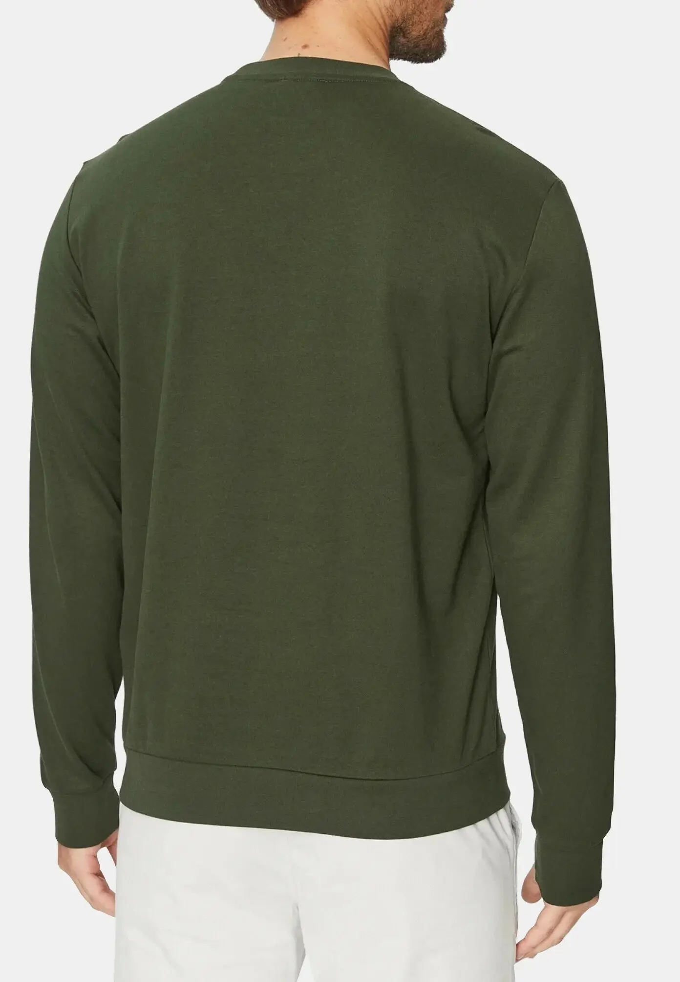 Світшот Relaxed Fit для чоловіків (474085), колір Зелений - №3