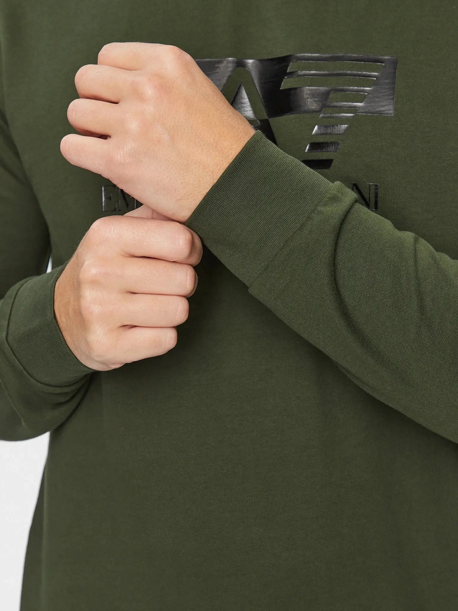 Світшот Relaxed Fit для чоловіків (474085), колір Зелений - №4