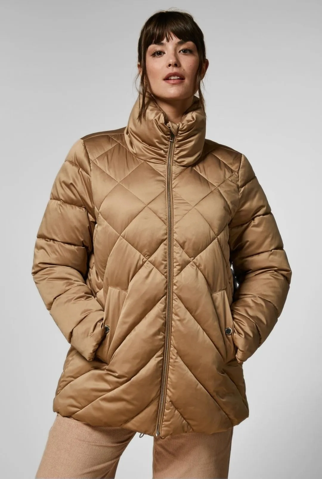 Куртка зимова Regular Fit для жінок (474859), колір Коричневий - №2