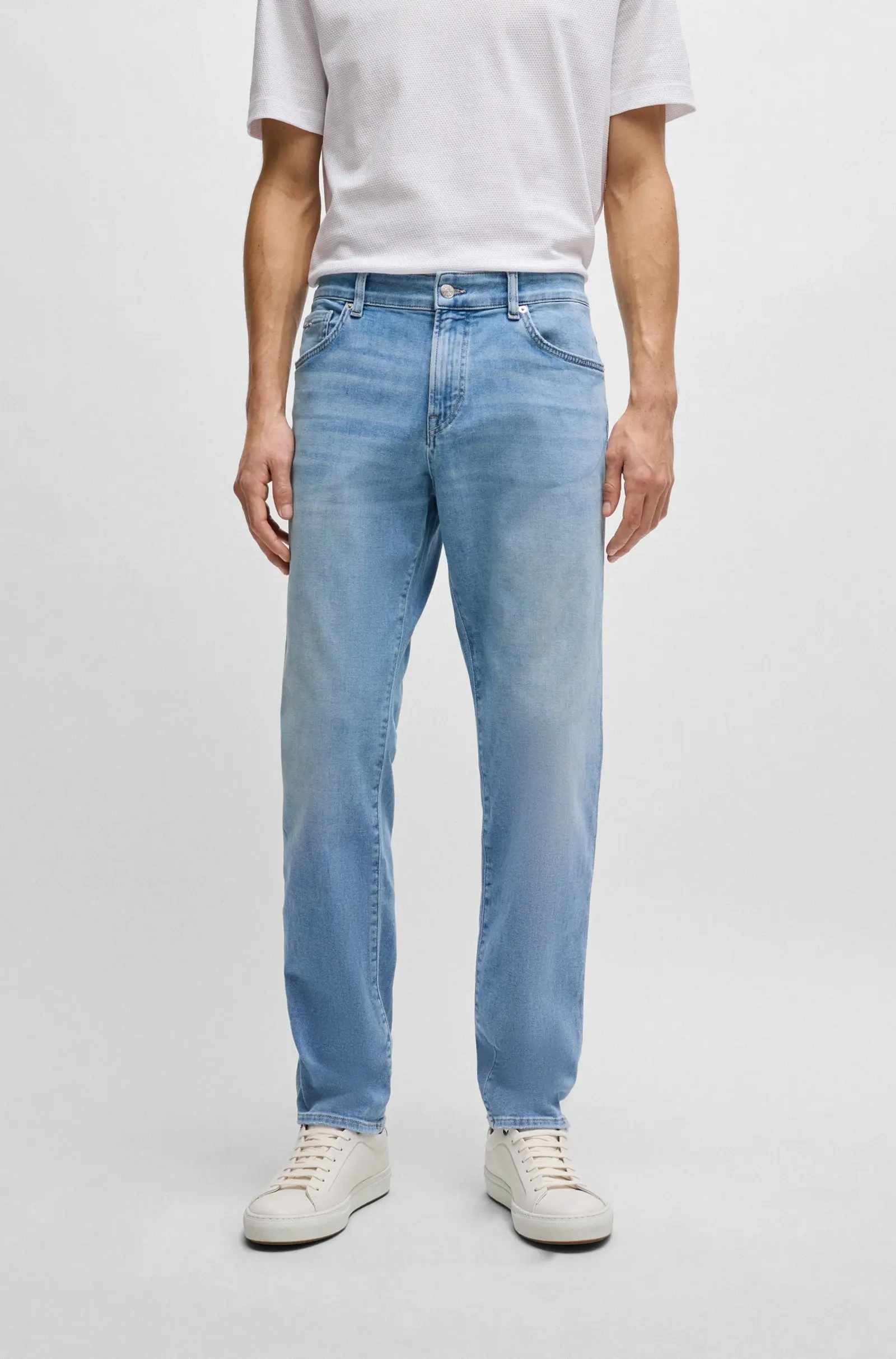 Джинси Regular Regular Fit Висока для чоловіків (475131), колір Синій - №3