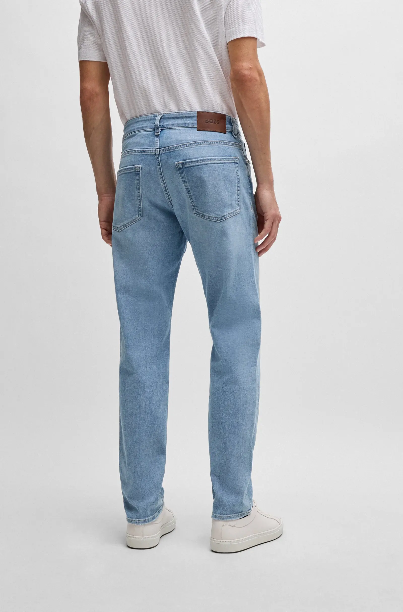 Джинси Regular Regular Fit Висока для чоловіків (475131), колір Синій - №4