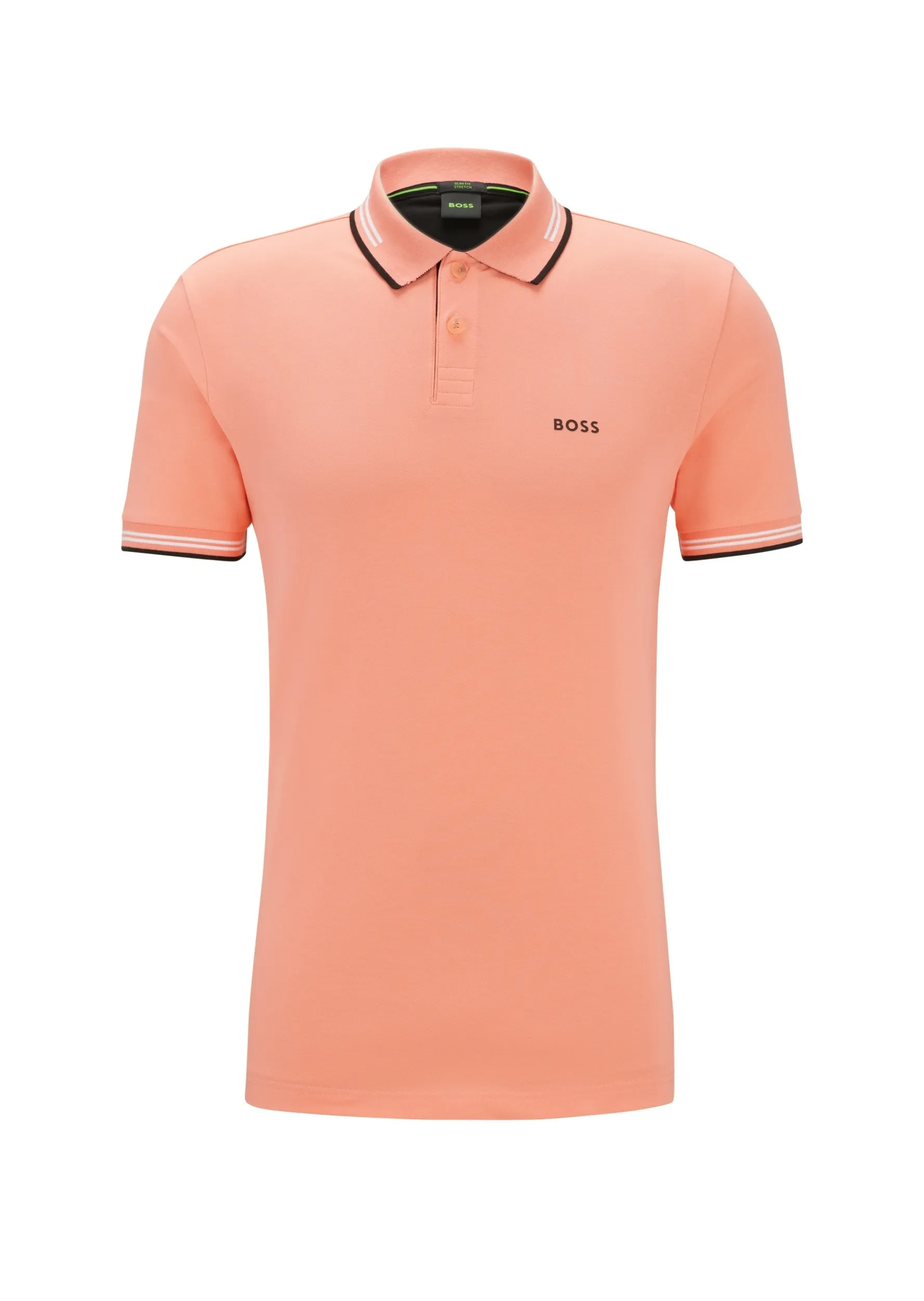 Поло Slim Fit для чоловіків (475228), колір Помаранчевий - №1