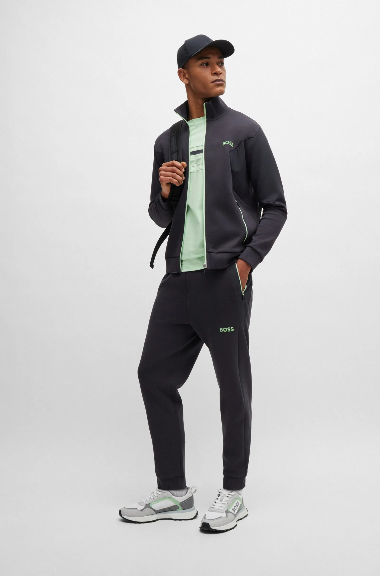 Спортивные брюки Regular Fit Высокая