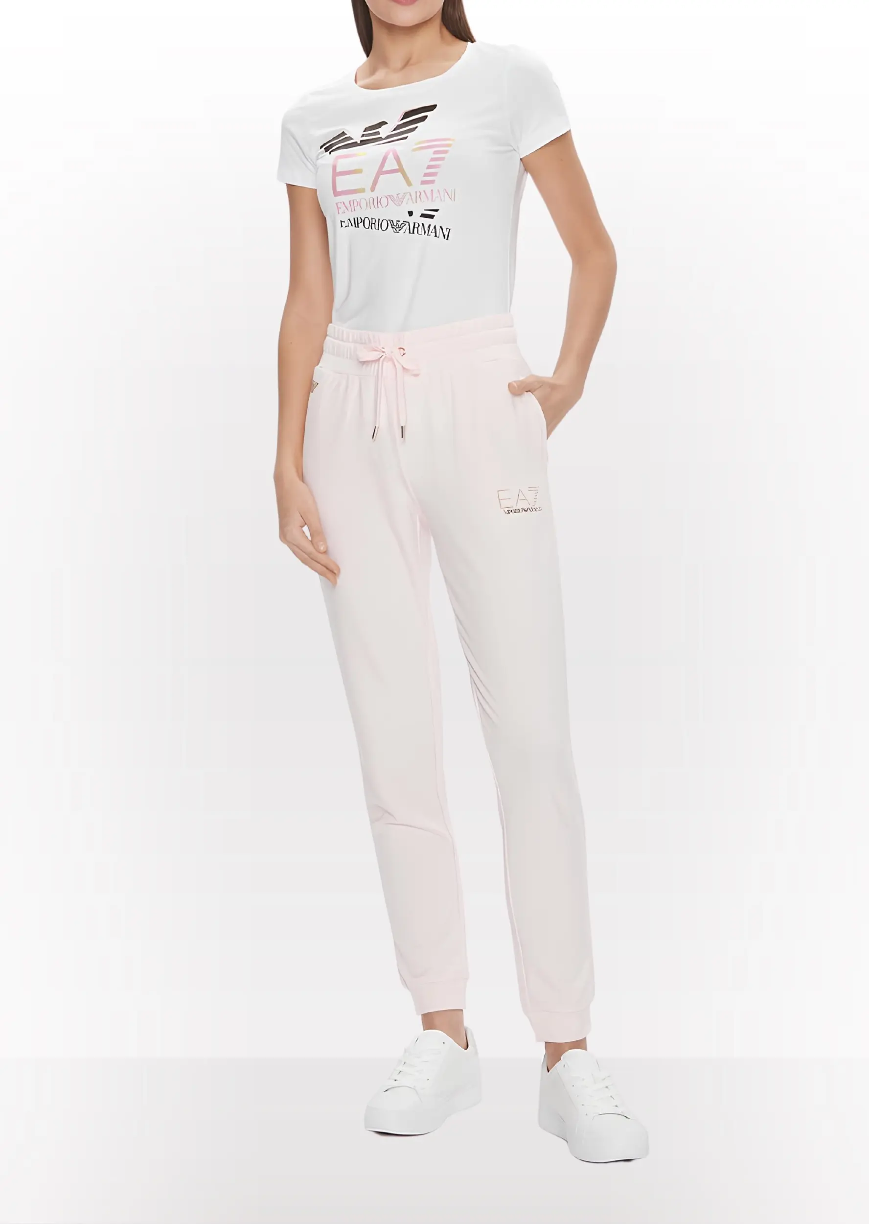 Футболка Slim Fit для жінок (475377), колір Білий - №3