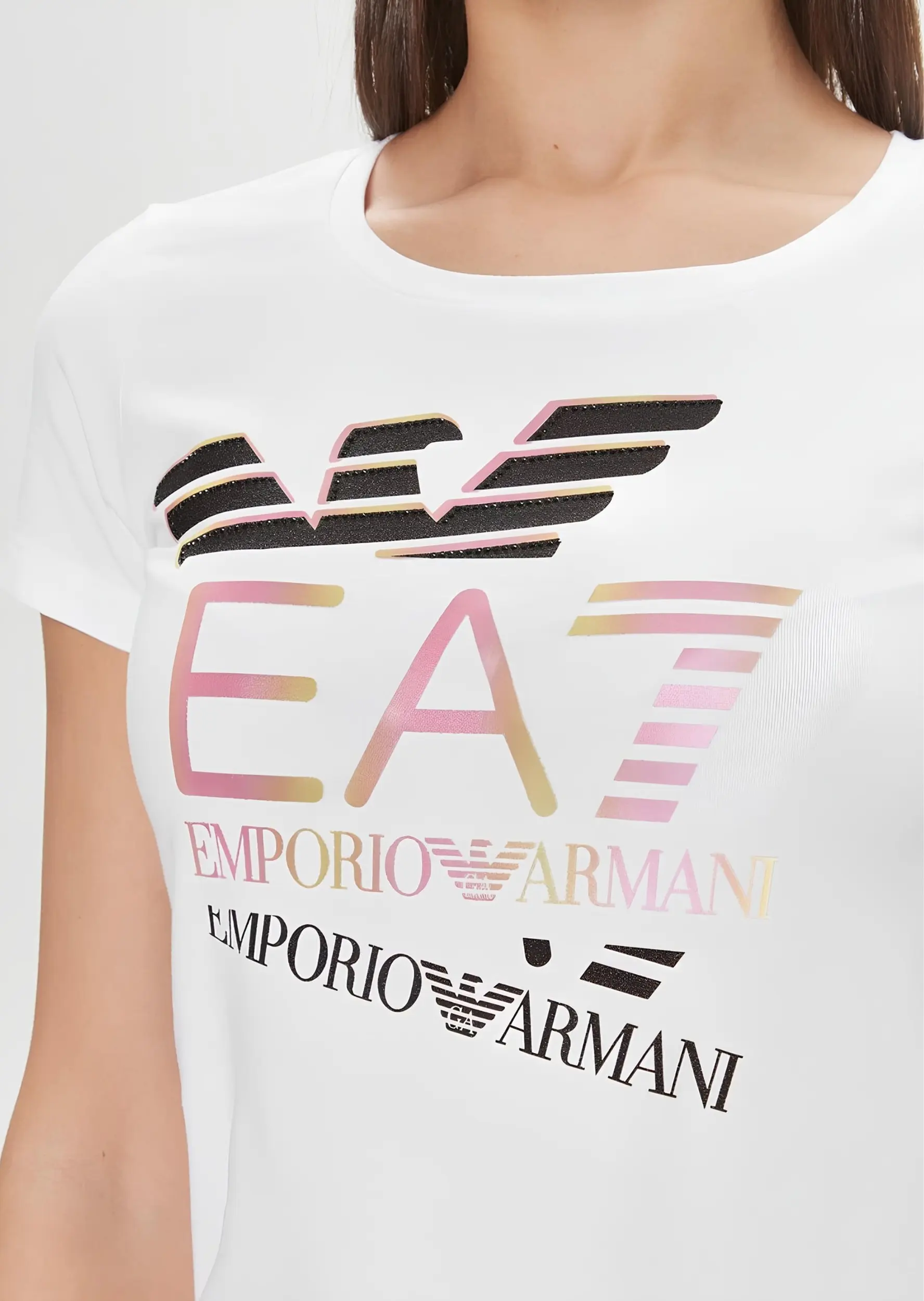 Футболка Slim Fit для жінок (475377), колір Білий - №6