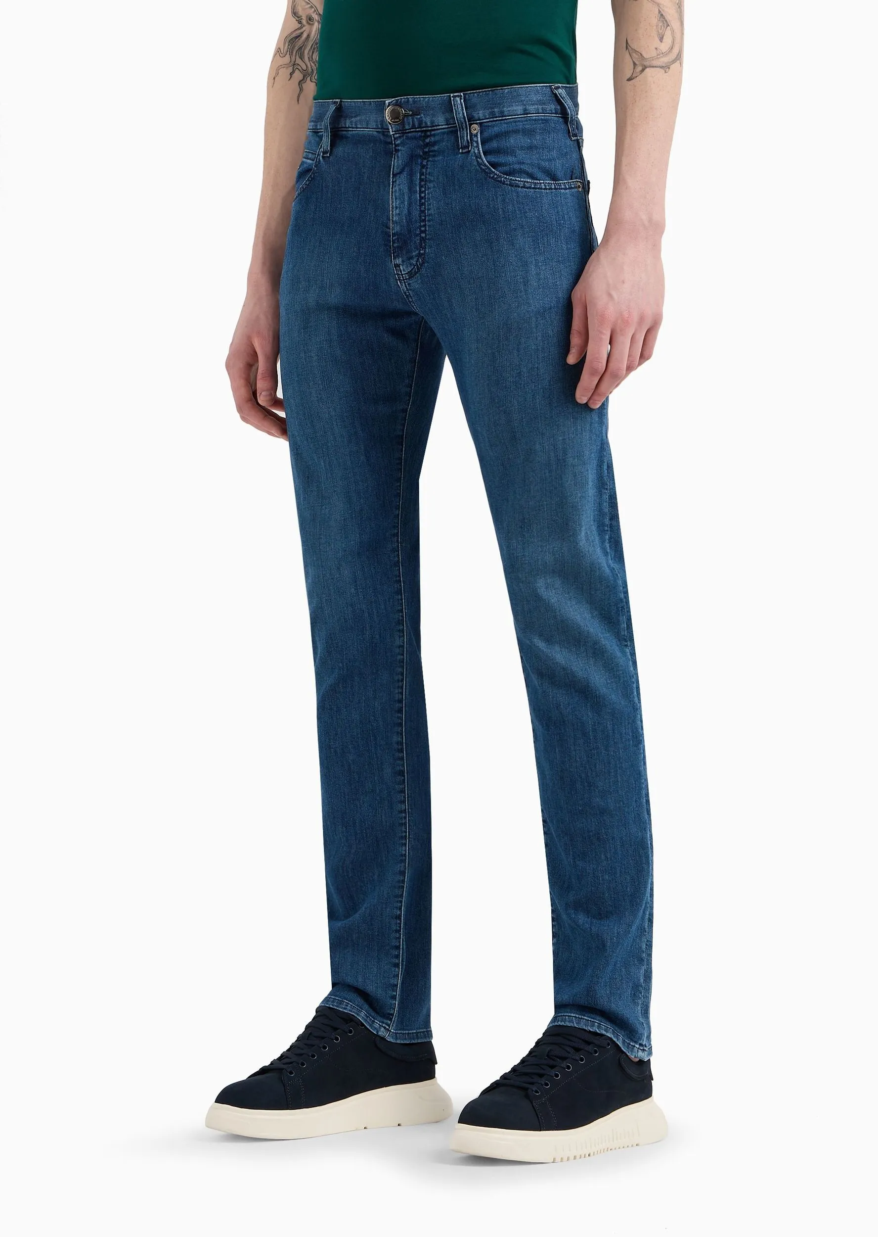 Джинсы Regular Regular Fit Средняя для мужчин (475625), цвет Синий - №3