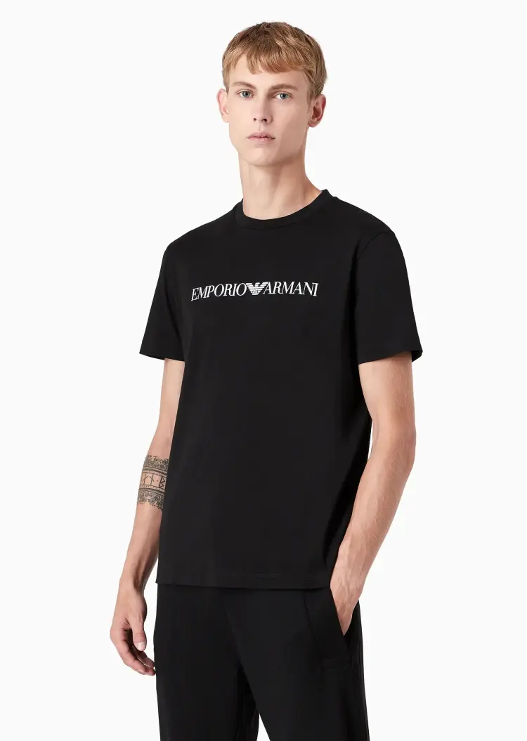 Футболка Slim Fit для чоловіків (475628), колір Чорний - №2