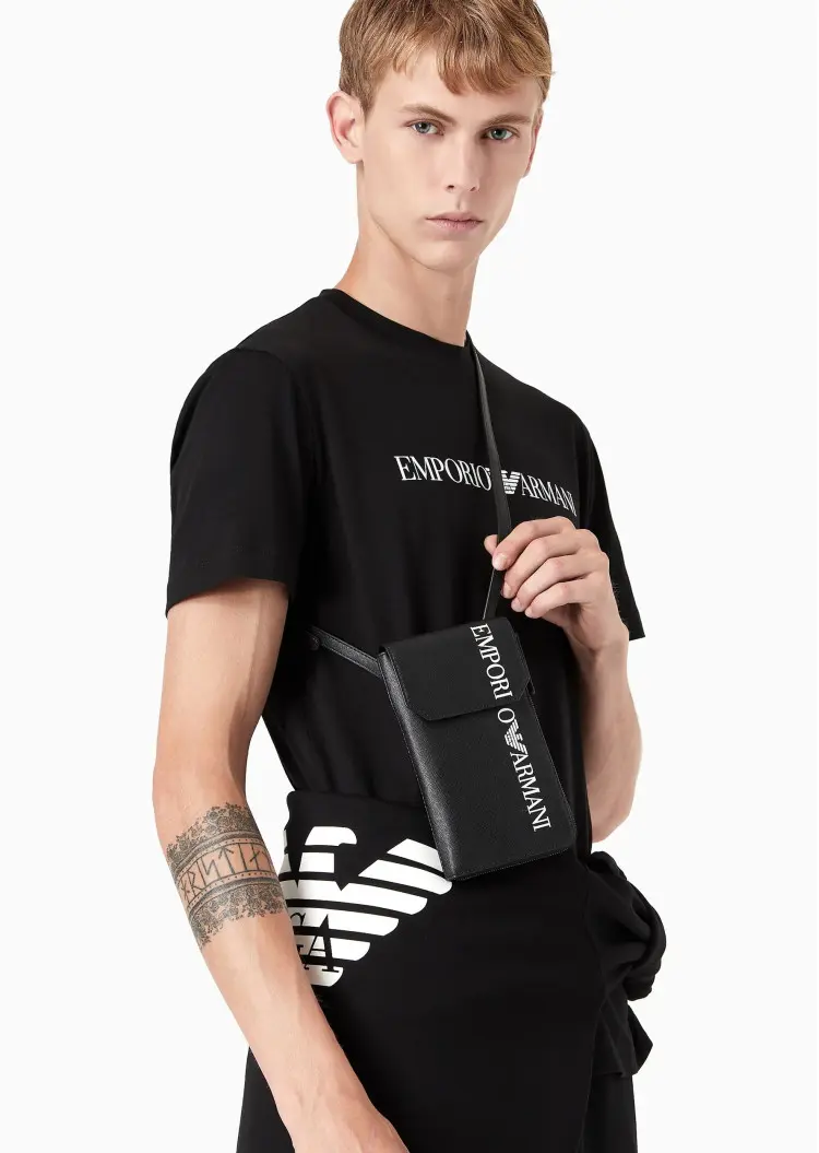 Футболка Slim Fit для чоловіків (475628), колір Чорний - №5