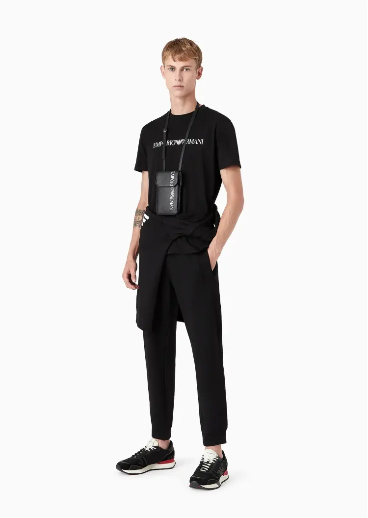 Футболка Slim Fit для чоловіків (475628), колір Чорний - №6