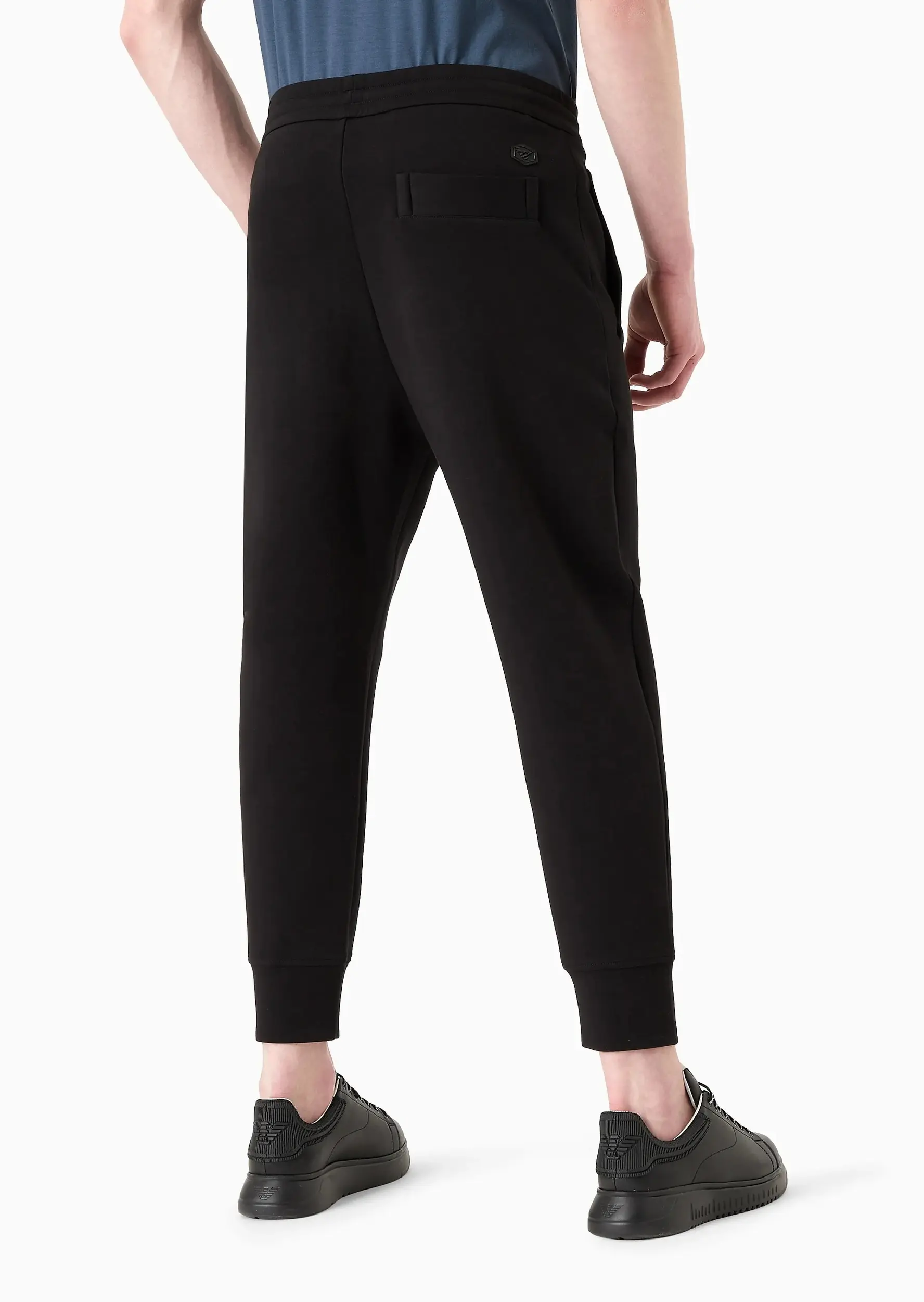 Брюки джерси Regular Fit Высокая для мужчин (475640), цвет Черный - №4
