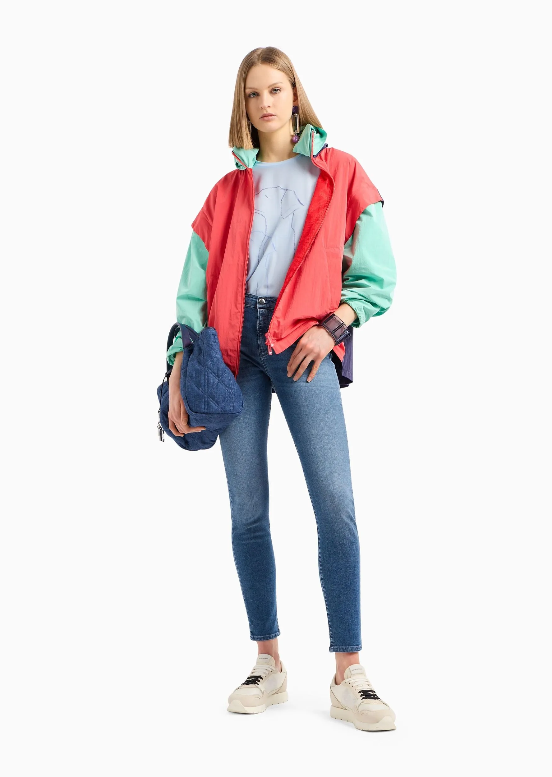 Футболка Relaxed Fit для женщин (475677), цвет Синий - №3