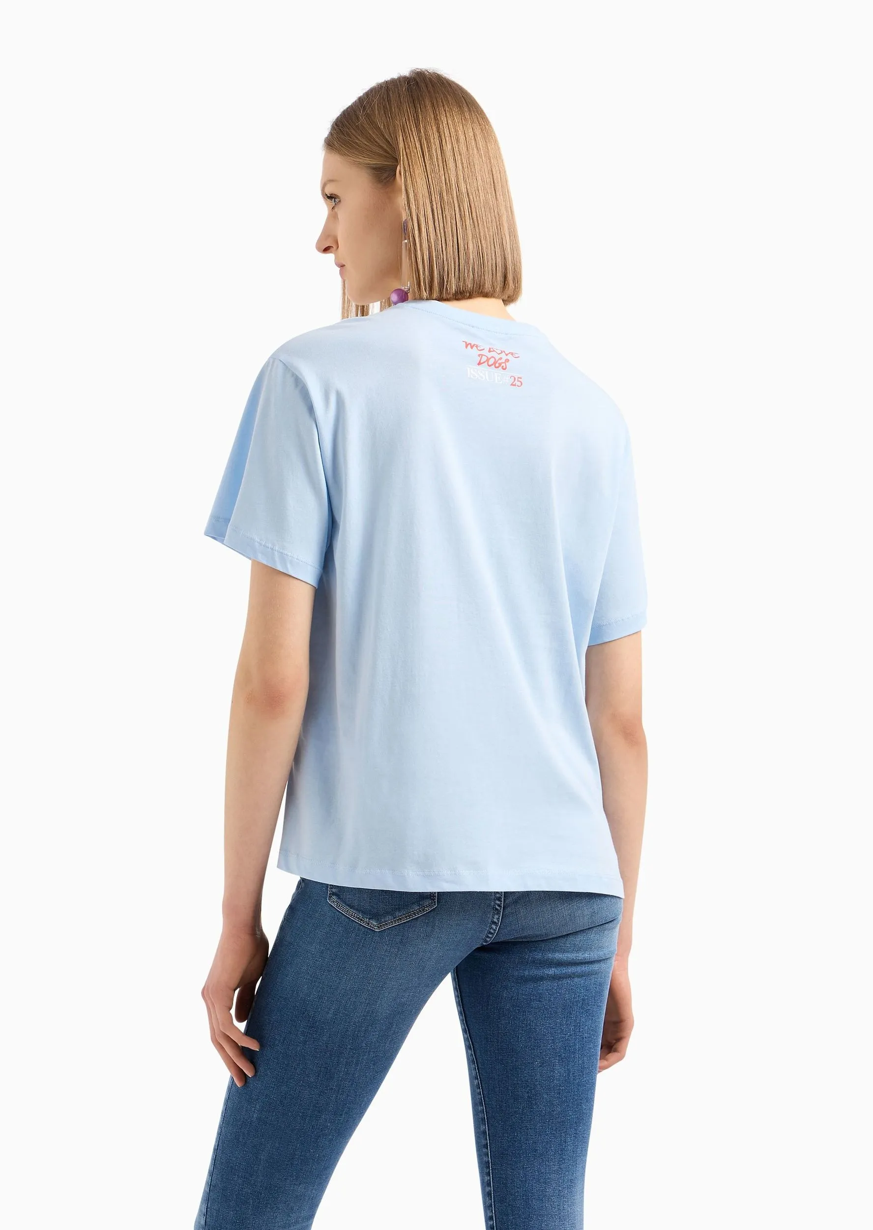 Футболка Relaxed Fit для женщин (475677), цвет Синий - №4