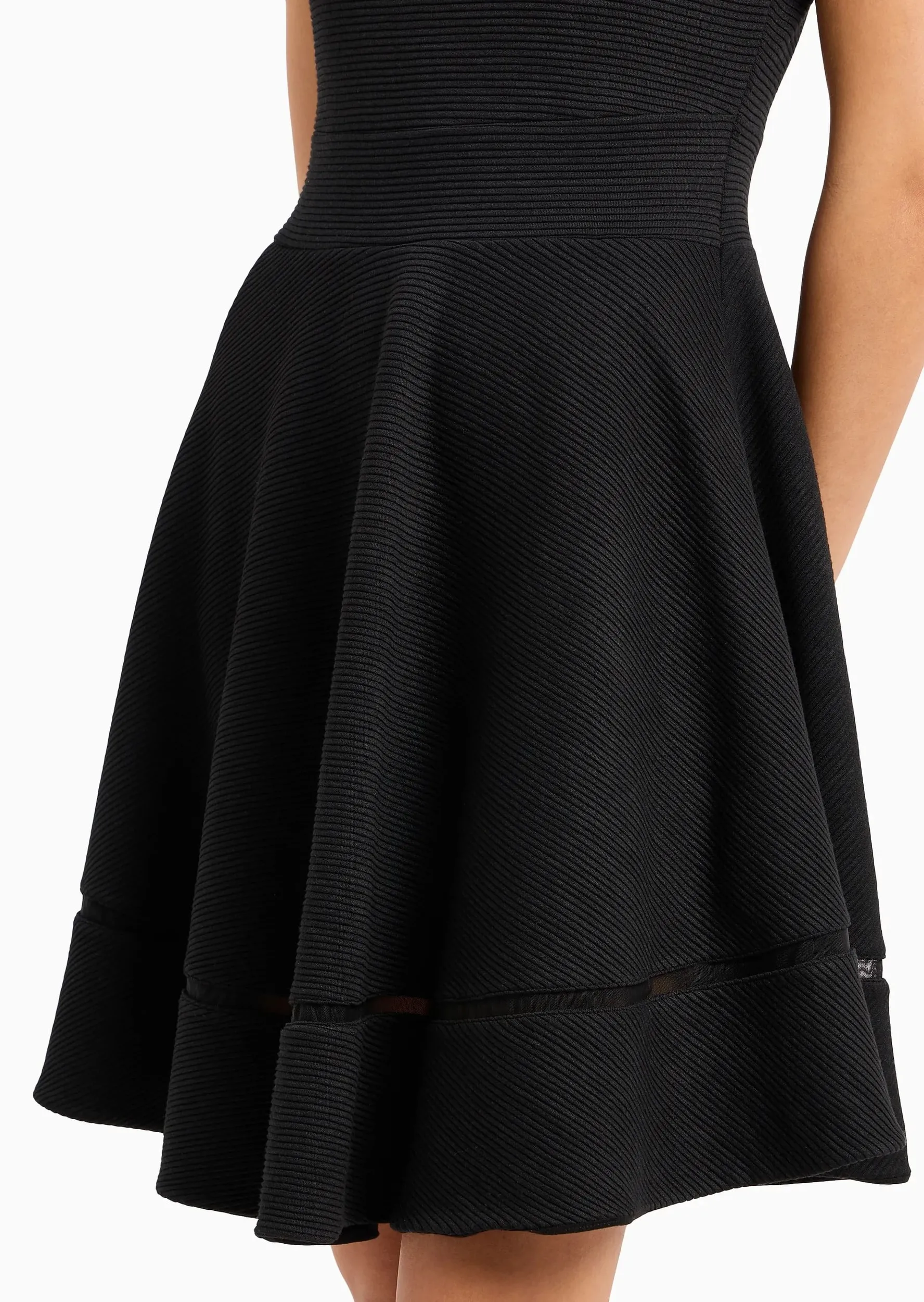 Сукні міні Slim Fit для жінок (475741), колір Чорний - №4