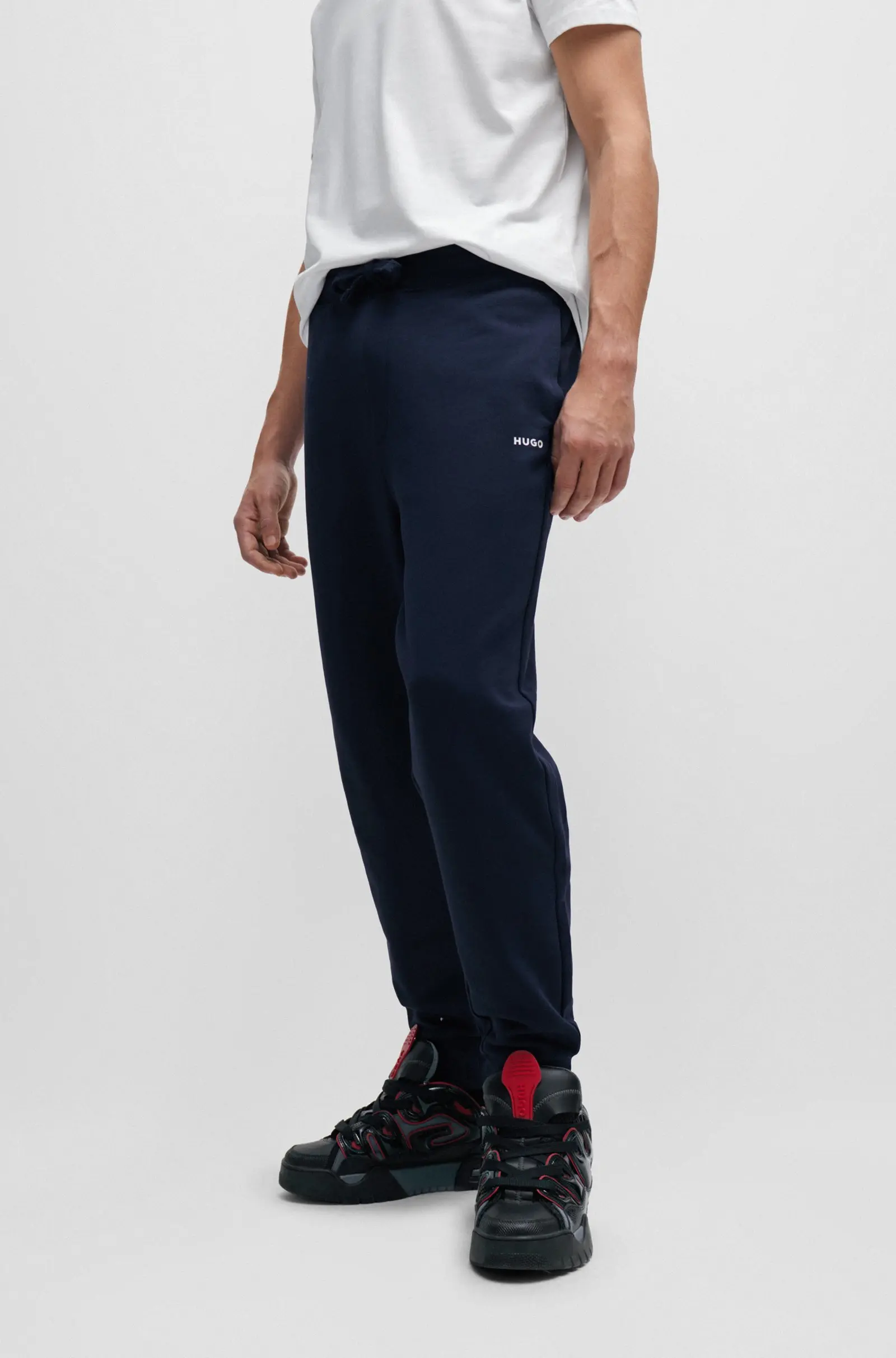 Брюки джерсі Regular Fit Висока для чоловіків (476168), колір Синій - №3