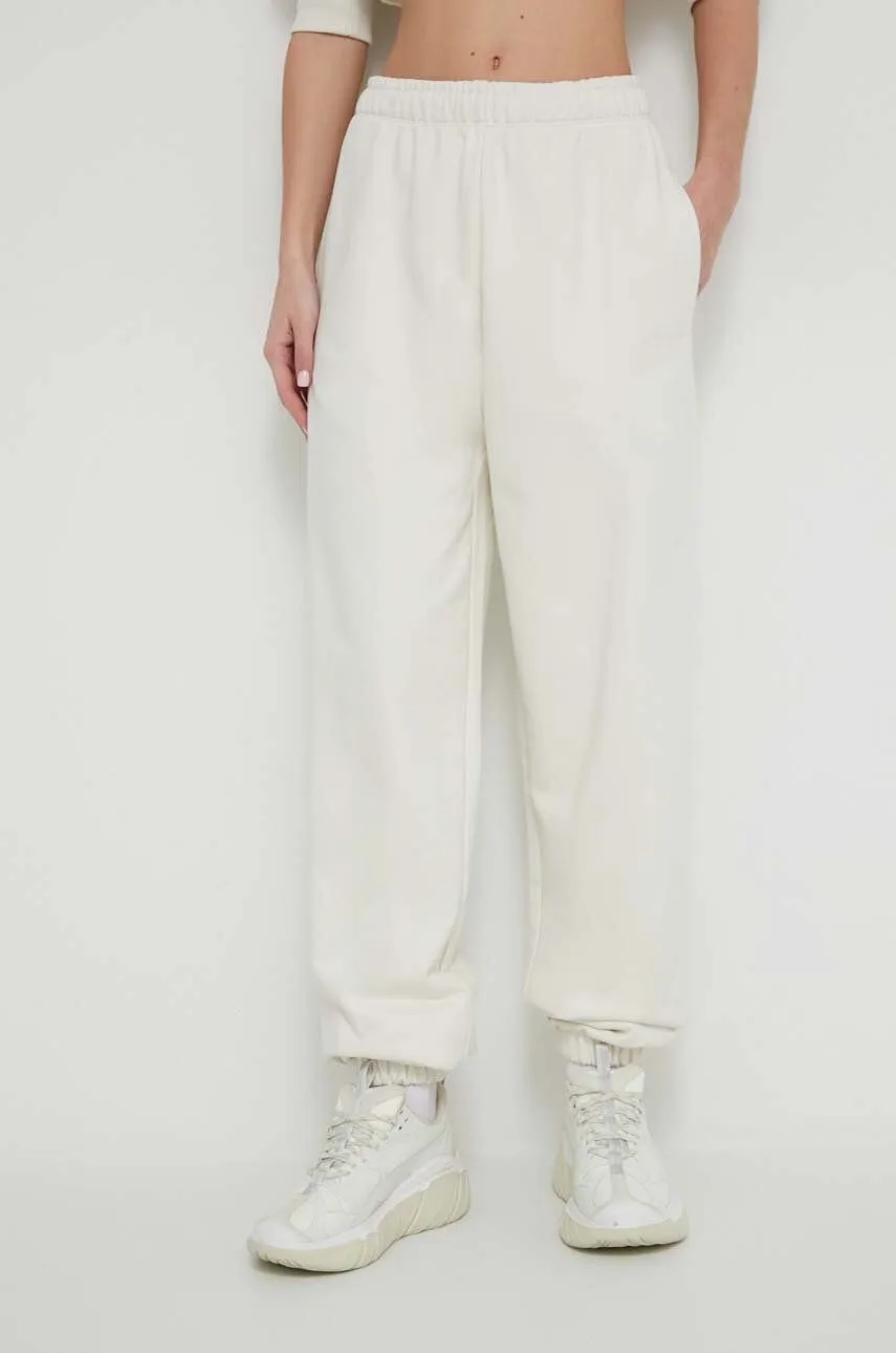 Брюки джерсі Relaxed Fit Висока для жінок (476274), колір Молочний - №3