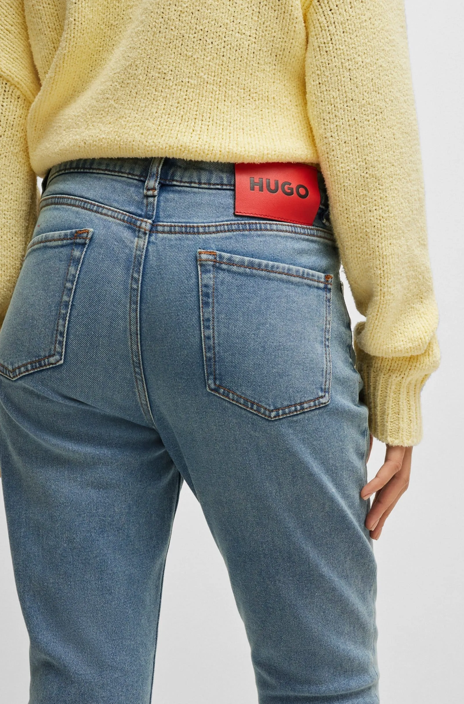 Джинси Slim Slim Fit Середня для жінок (476278), колір Синій - №5