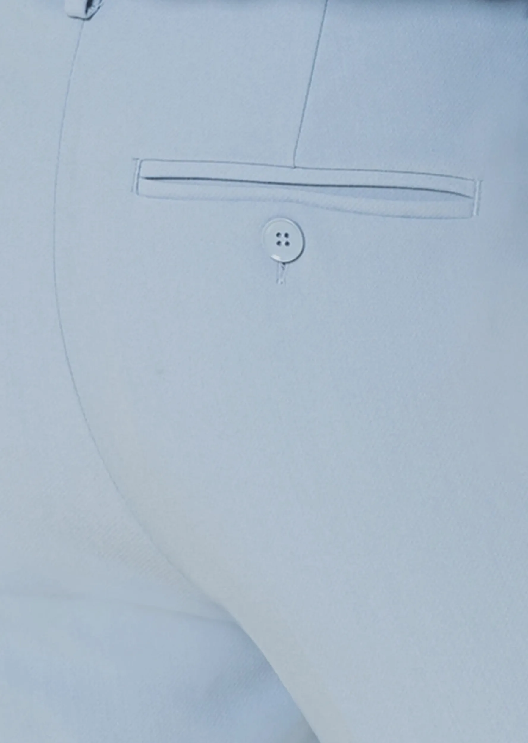 Брюки повседневные Slim Fit Низкая для женщин (476673), цвет Синий - №5