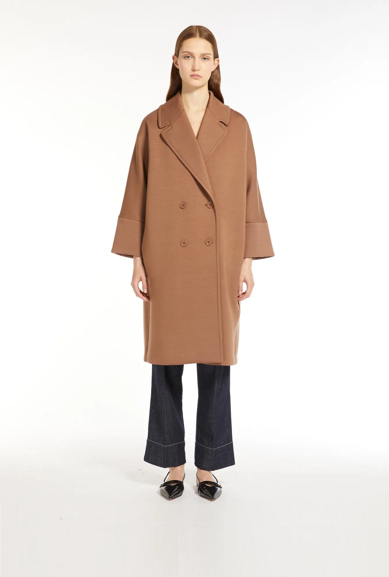 Пальто Regular Fit для жінок (476757), колір Коричневий - №2