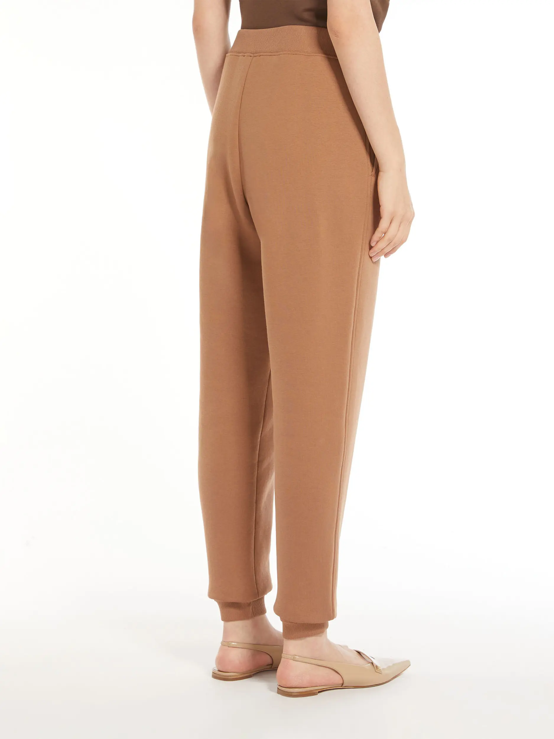 Брюки джерси Slim Fit Высокая для женщин (476766), цвет Коричневый - №4