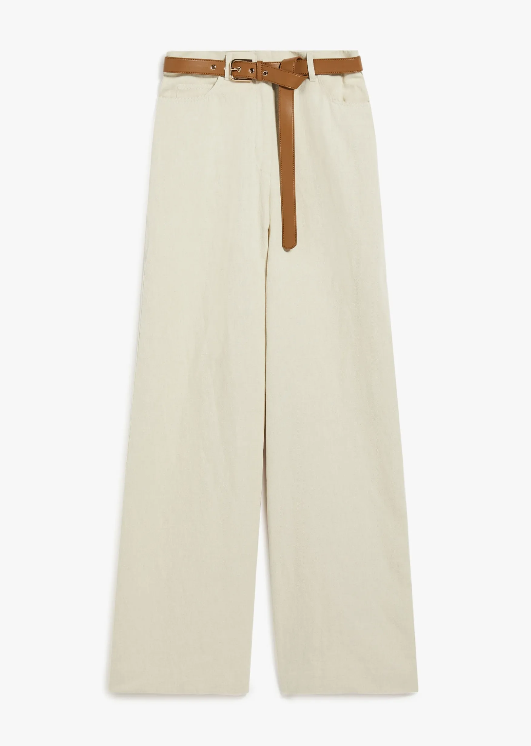 Брюки повседневные Relaxed Fit Высокая