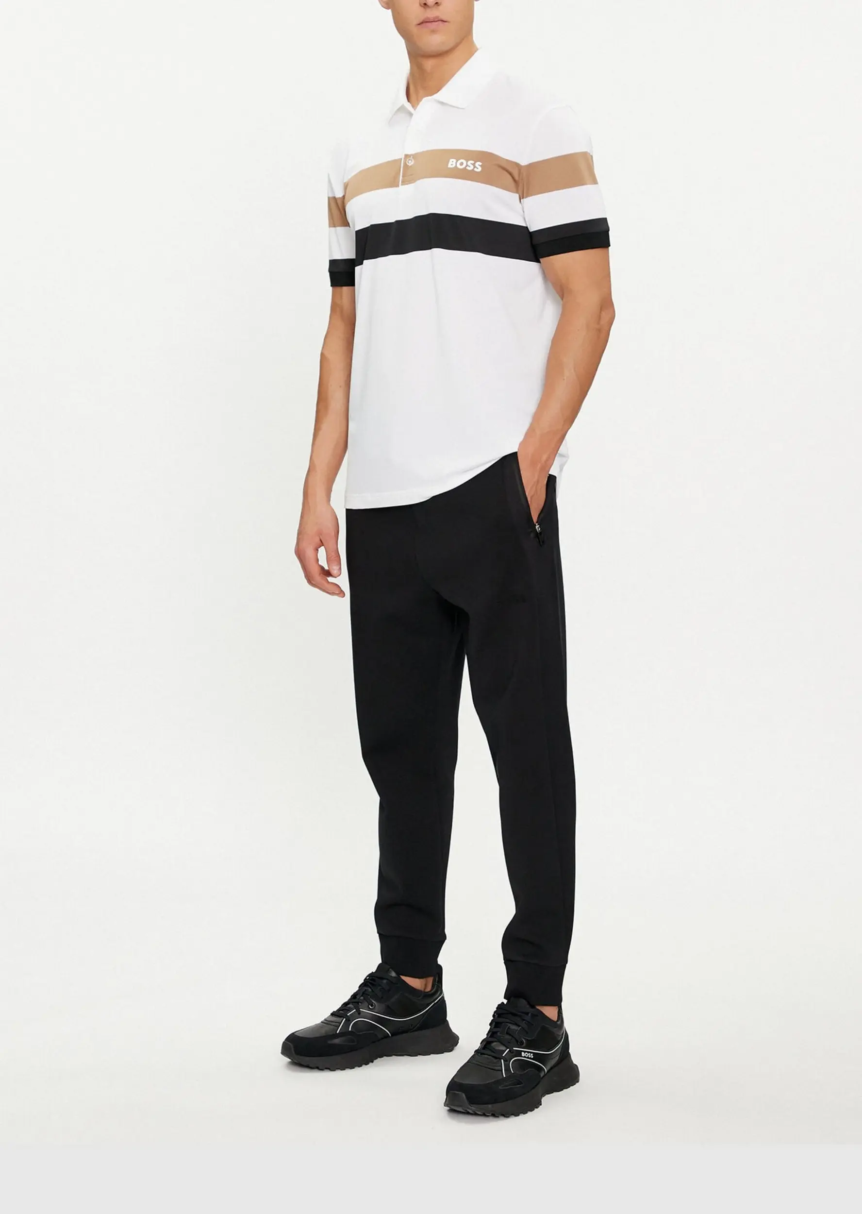 Спортивні брюки Regular Fit Висока для чоловіків (476817), колір Чорний - №2