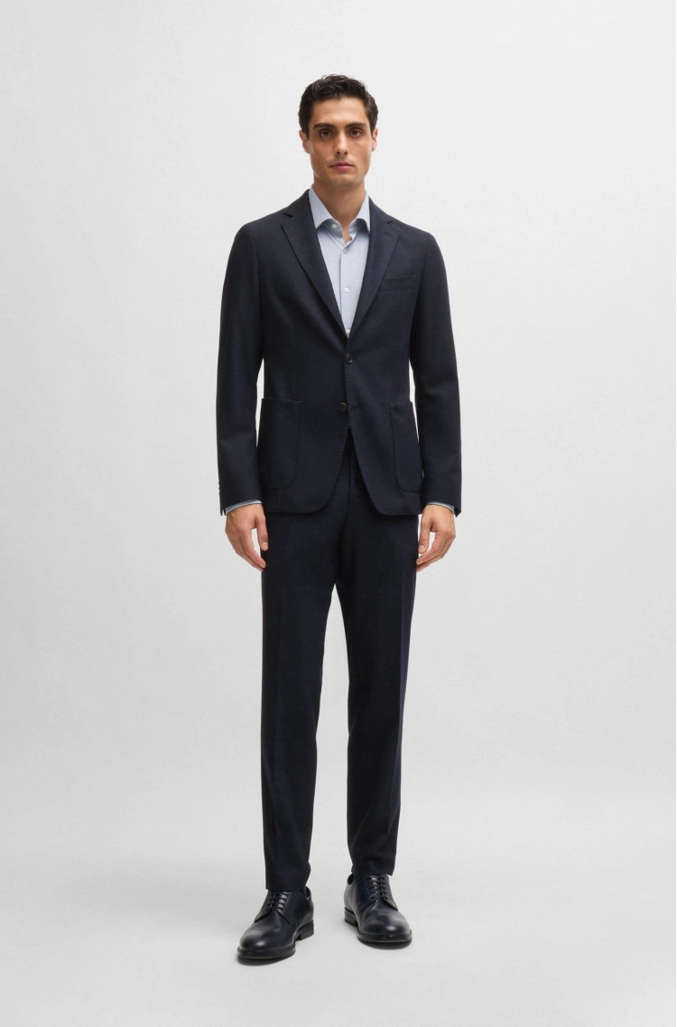 Брюки chinos Slim Fit для чоловіків (477214), колір Синій - №3