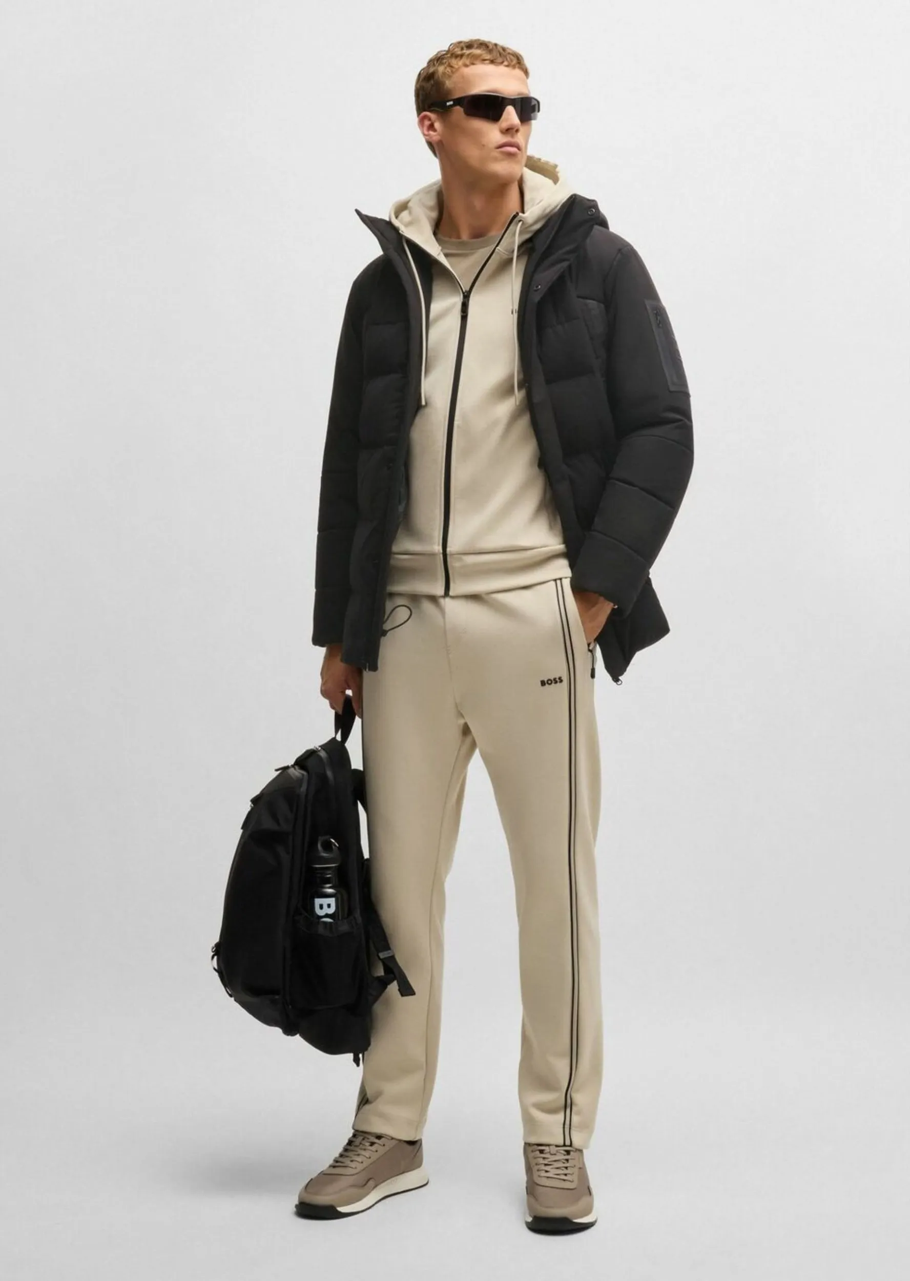 Пуховик Regular Fit для мужчин (477280), цвет Черный - №3