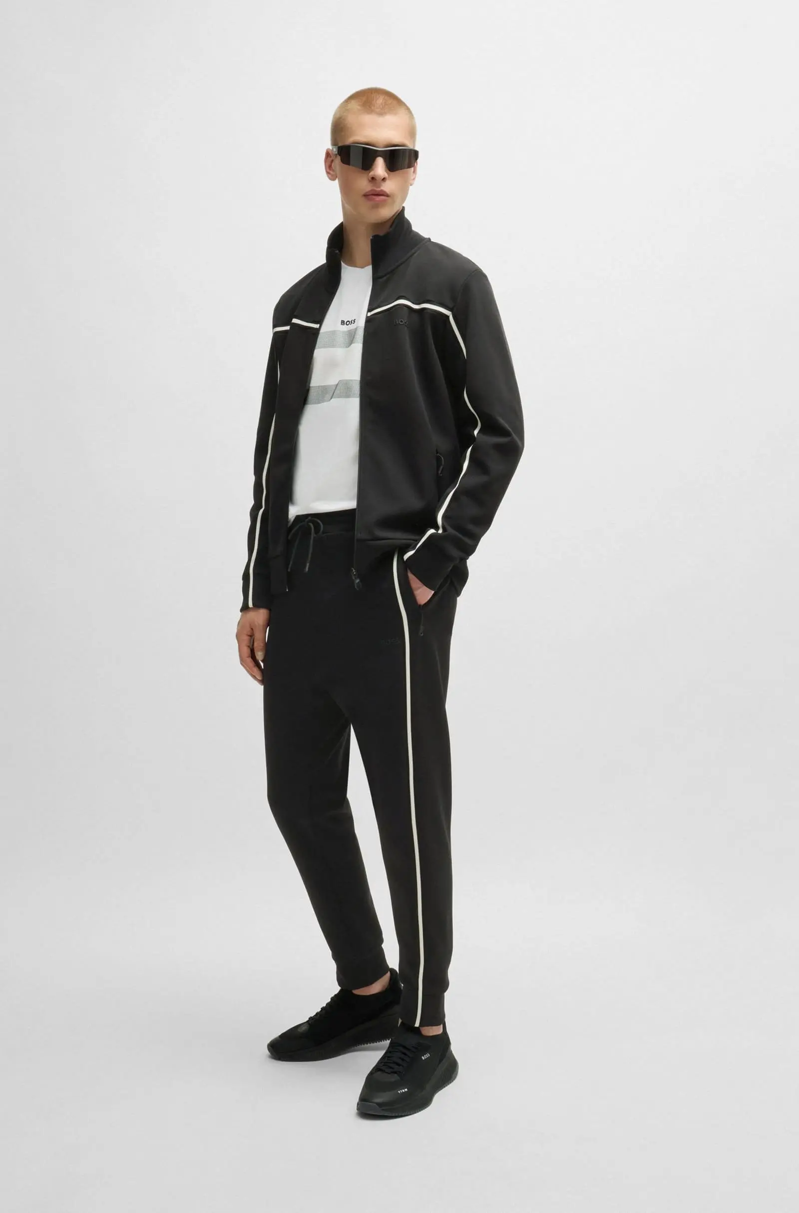 Спортивні брюки Regular Fit Висока для чоловіків (477287), колір Чорний - №3