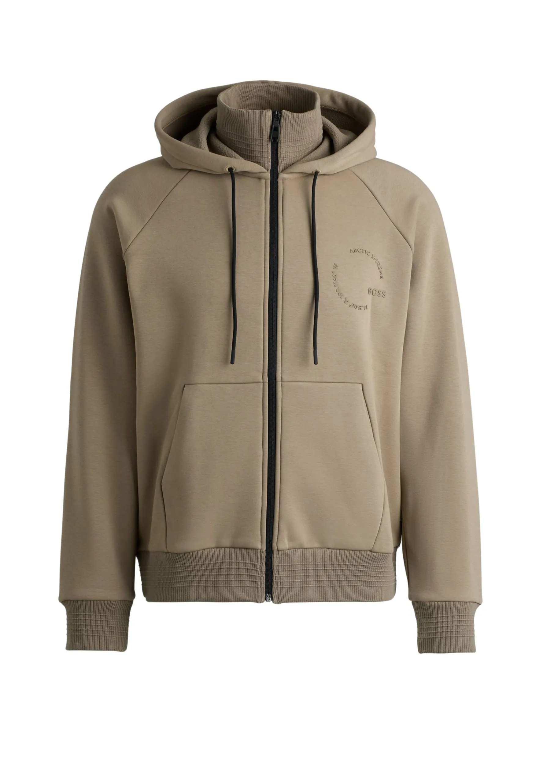 Спортивна кофта Relaxed Fit для чоловіків (477304), колір Бежевий - №1