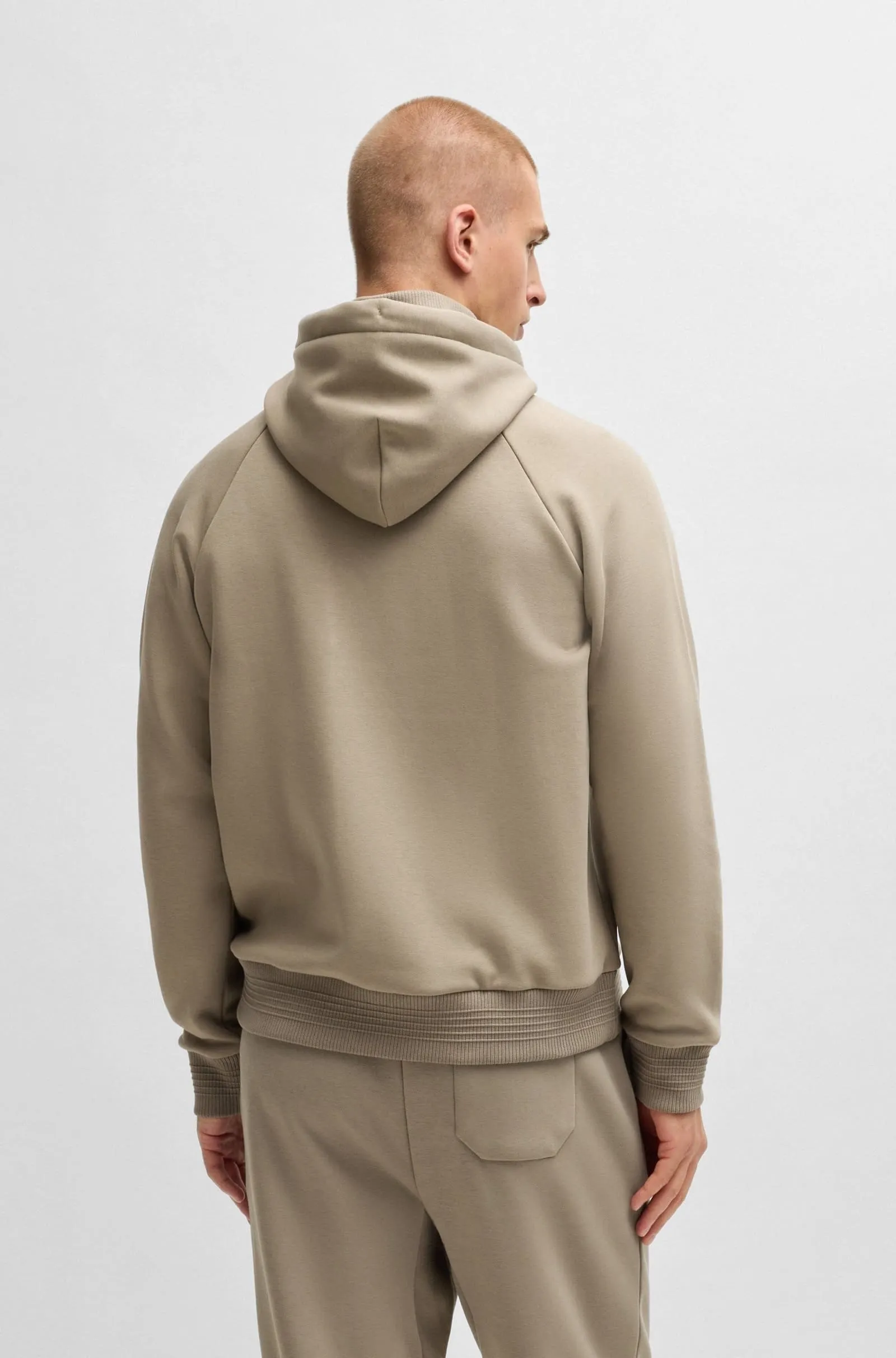 Спортивна кофта Relaxed Fit для чоловіків (477304), колір Бежевий - №4