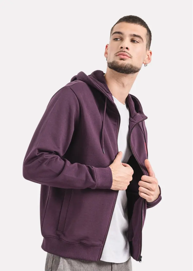 Спортивная кофта Regular Fit для мужчин (477316), цвет Фиолетовый - №4