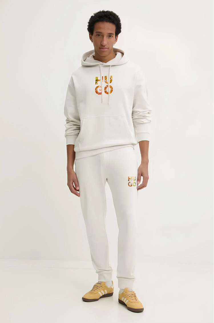 Брюки джерсі Regular Fit Середня для чоловіків (477357), колір Білий - №3