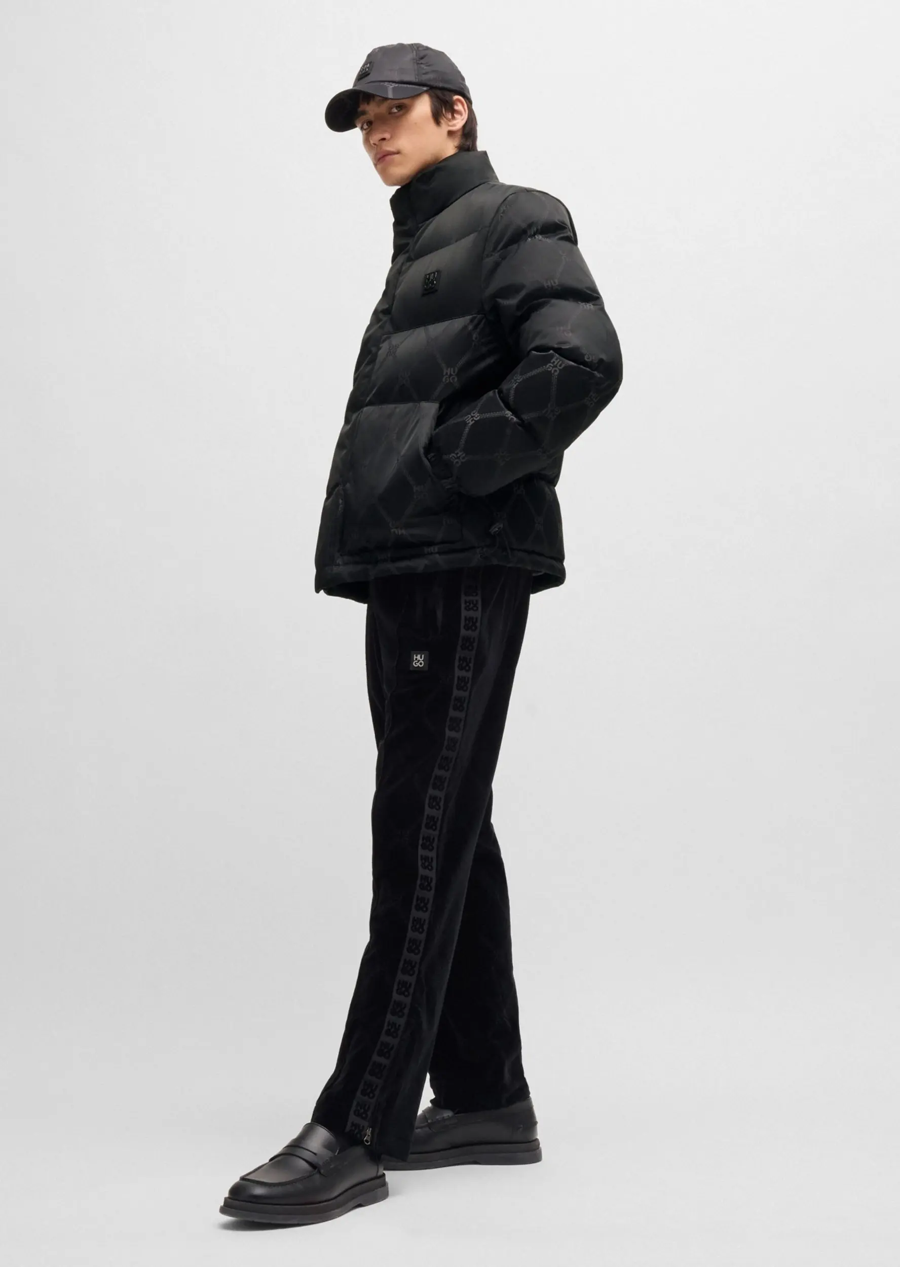 Куртка Slim Fit для чоловіків (477377), колір Чорний - №3