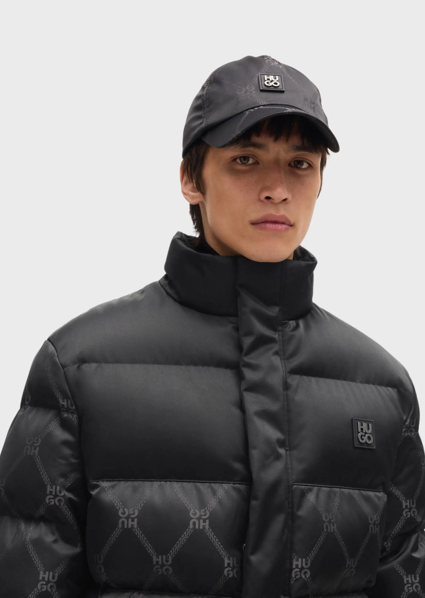 Куртка Slim Fit для чоловіків (477377), колір Чорний - №6