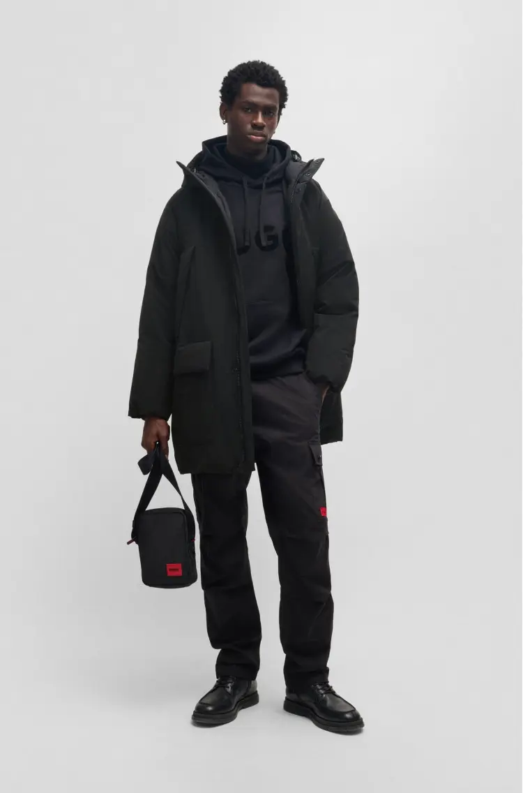 Куртка зимняя Relaxed Fit для мужчин (477403), цвет Черный - №3