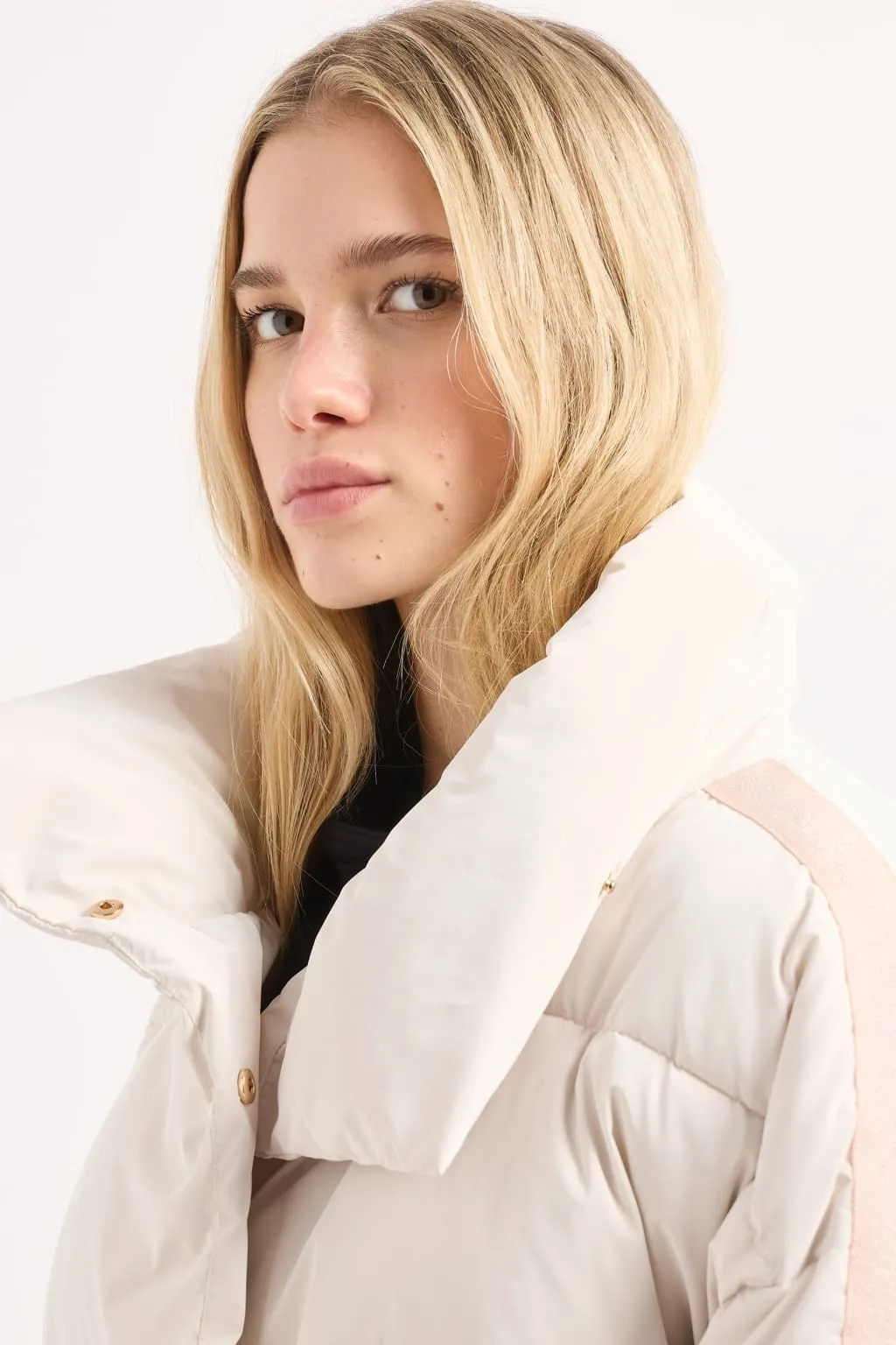 Куртка зимняя Relaxed Fit для женщин (477529), цвет Белый - №5