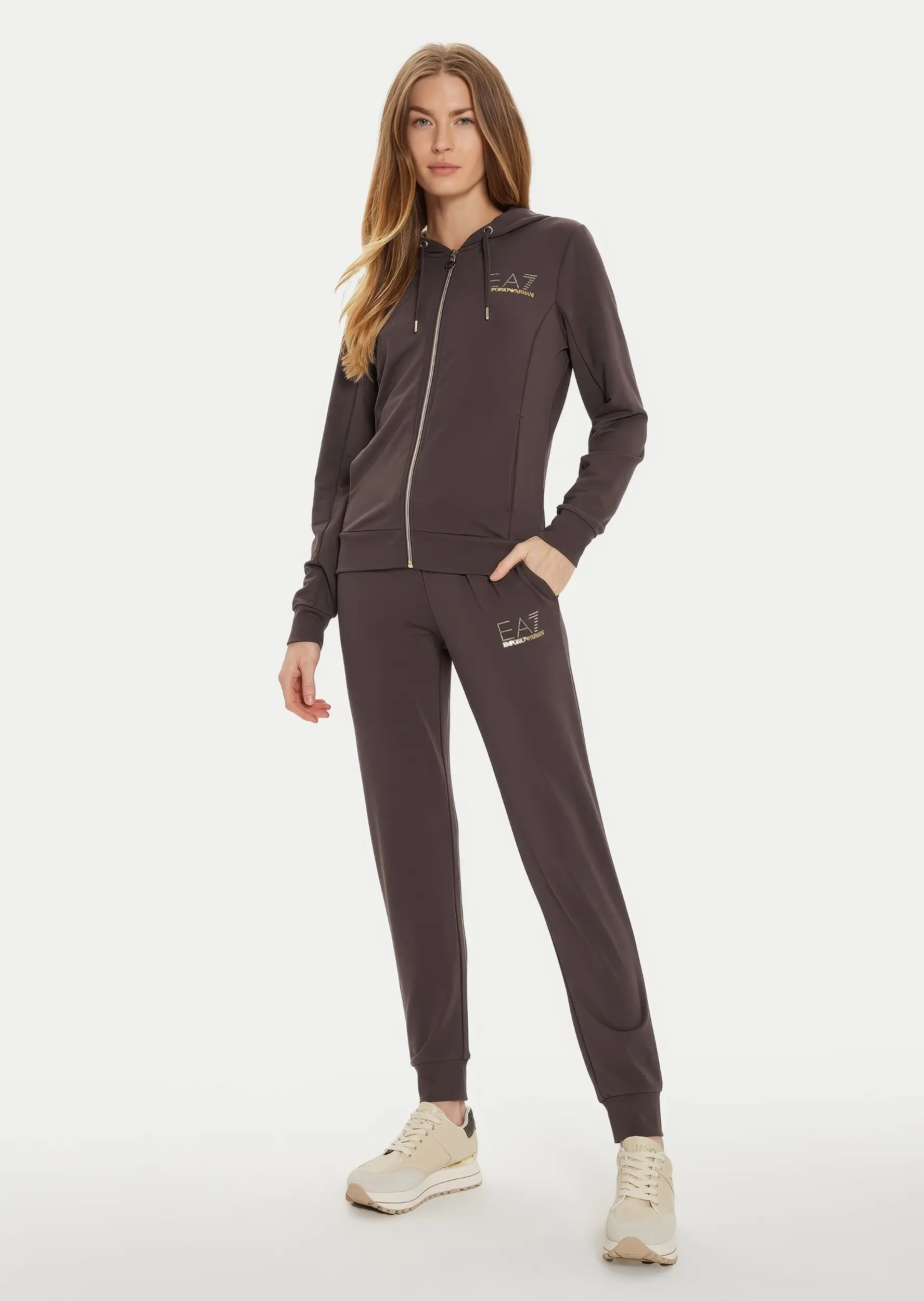 Спортивный костюм Slim Fit для женщин (477550), цвет Коричневый - №2