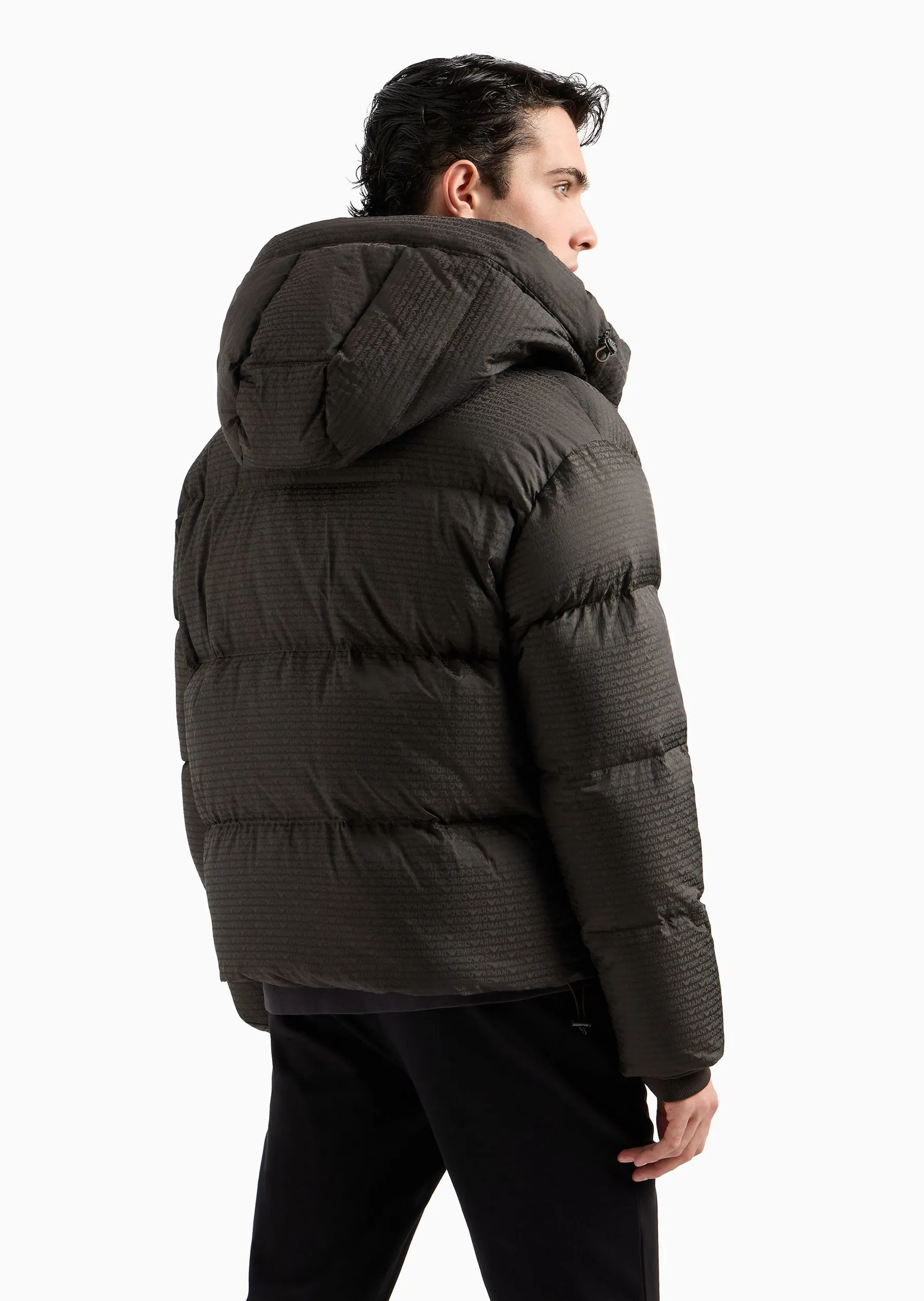 Пуховик Regular Fit для чоловіків (477555), колір Оливковий - №4