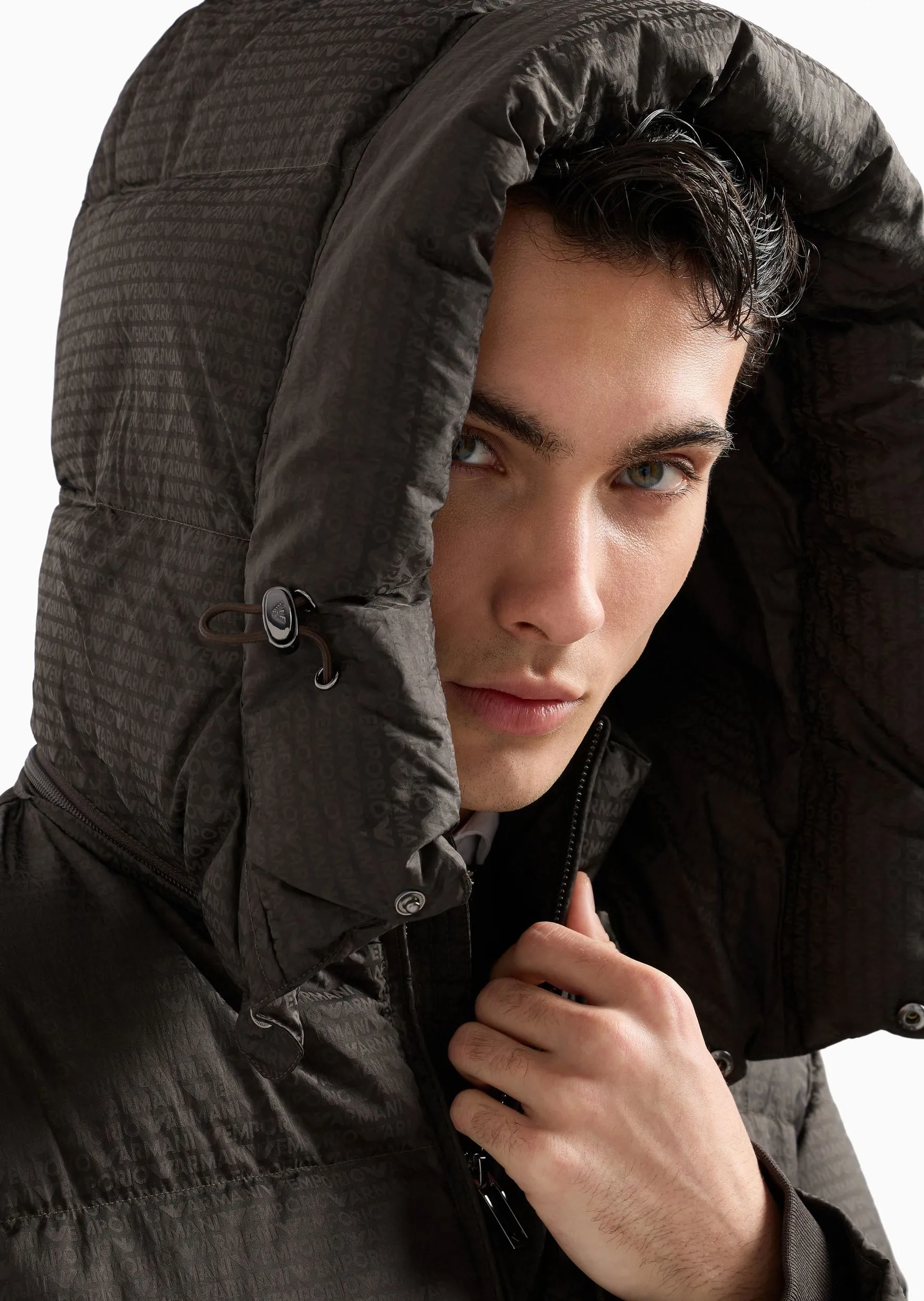 Пуховик Regular Fit для чоловіків (477555), колір Оливковий - №5