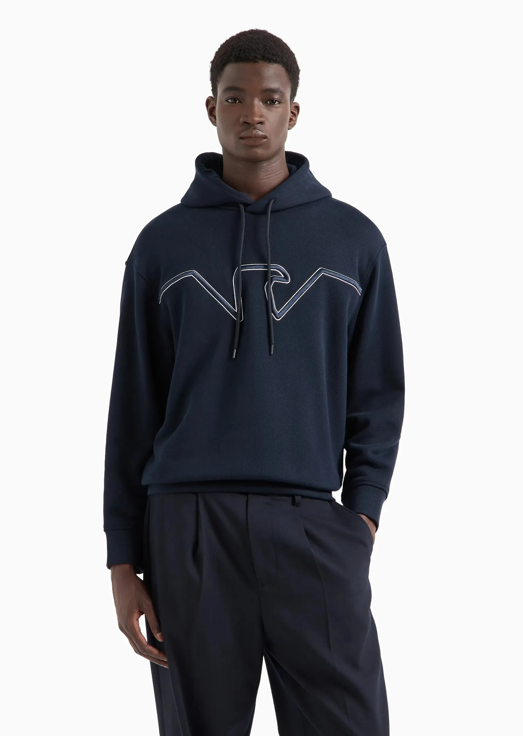 Худи Regular Fit для мужчин (477578), цвет Синий - №2