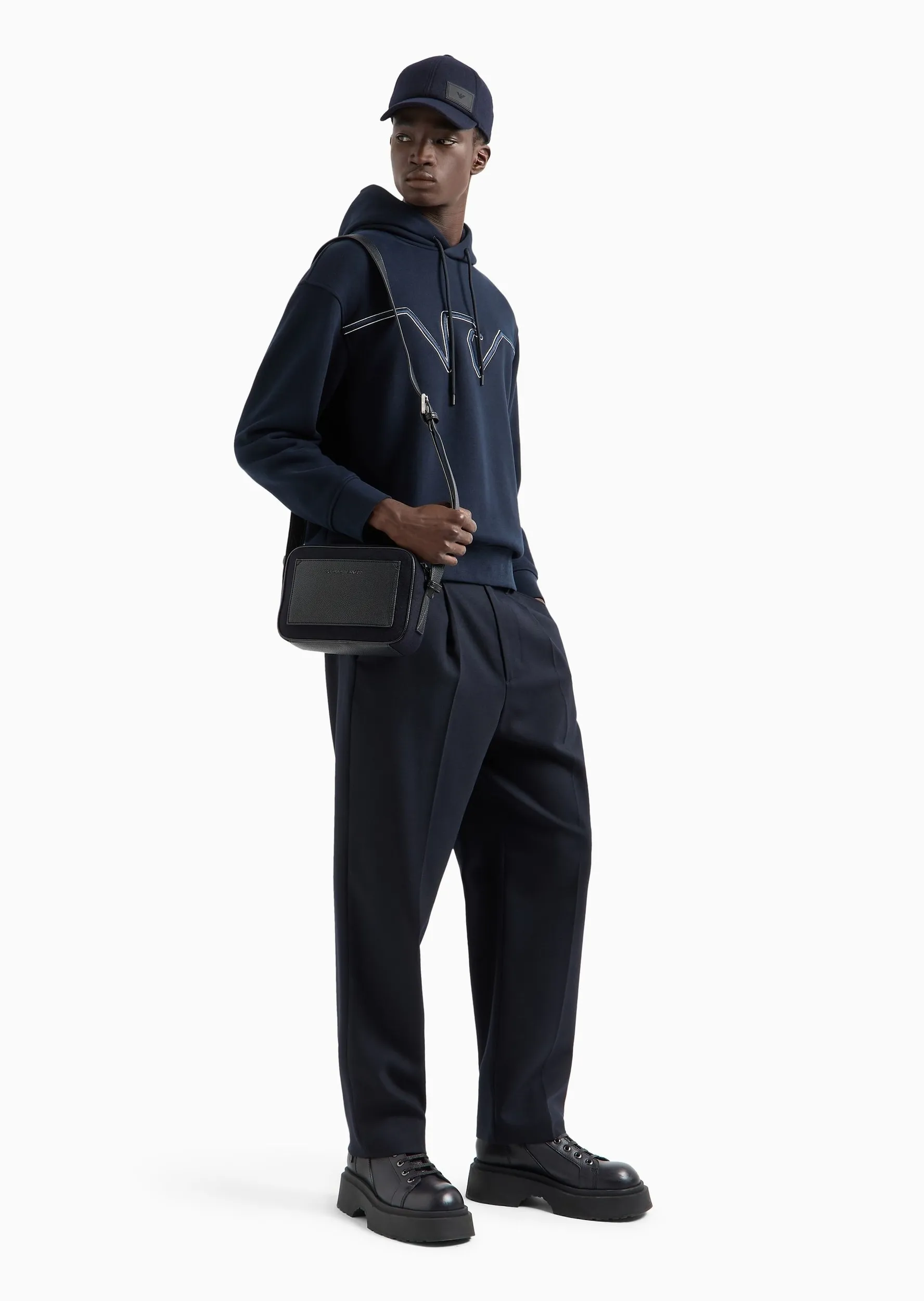 Худи Regular Fit для мужчин (477578), цвет Синий - №3