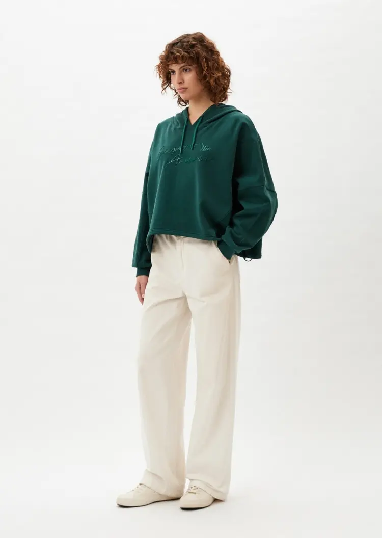 Худи Relaxed Fit для женщин (477679), цвет Зеленый - №3