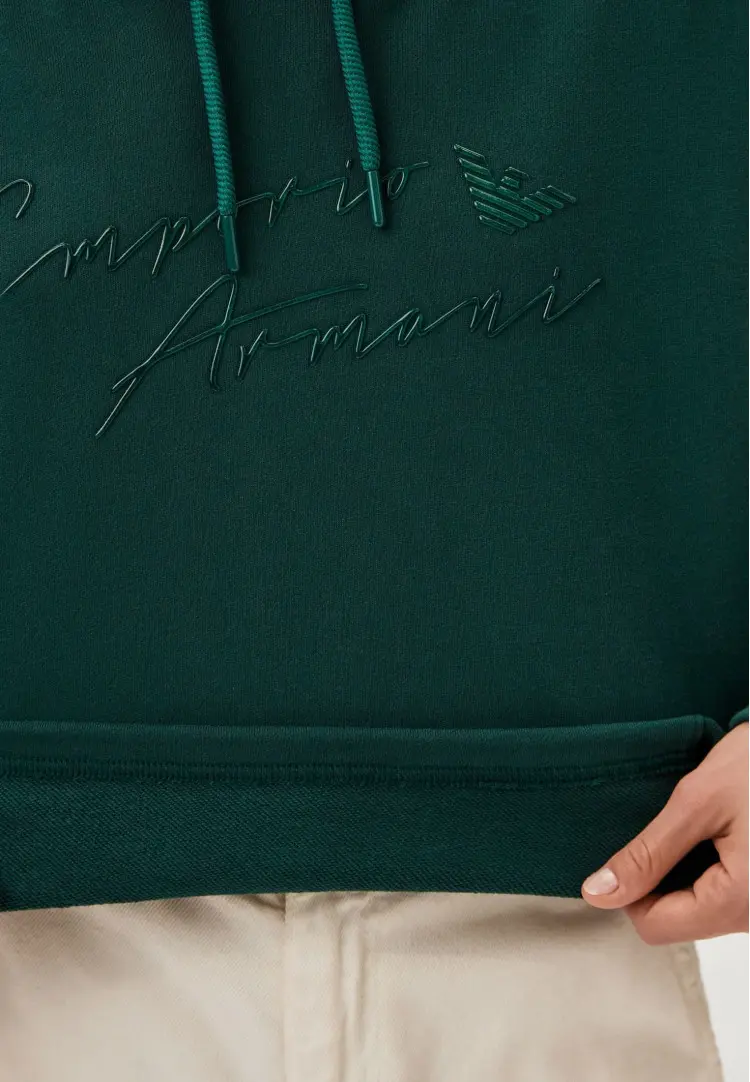 Худи Relaxed Fit для женщин (477679), цвет Зеленый - №5
