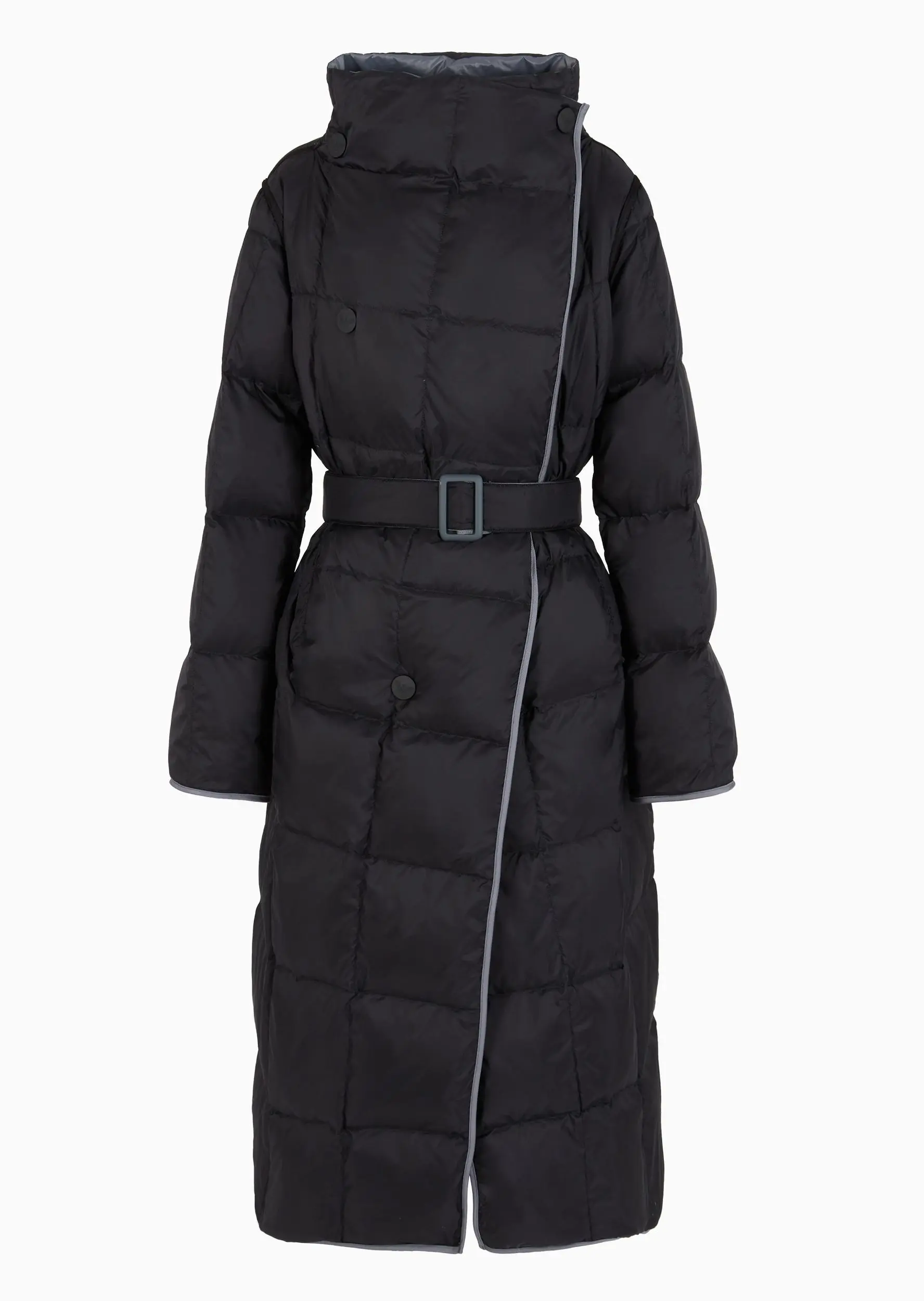 Пуховик Regular Fit для жінок (477686), колір Сірий - №3