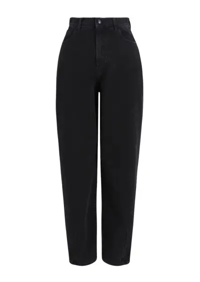 Джинсы Regular Regular Fit Высокая