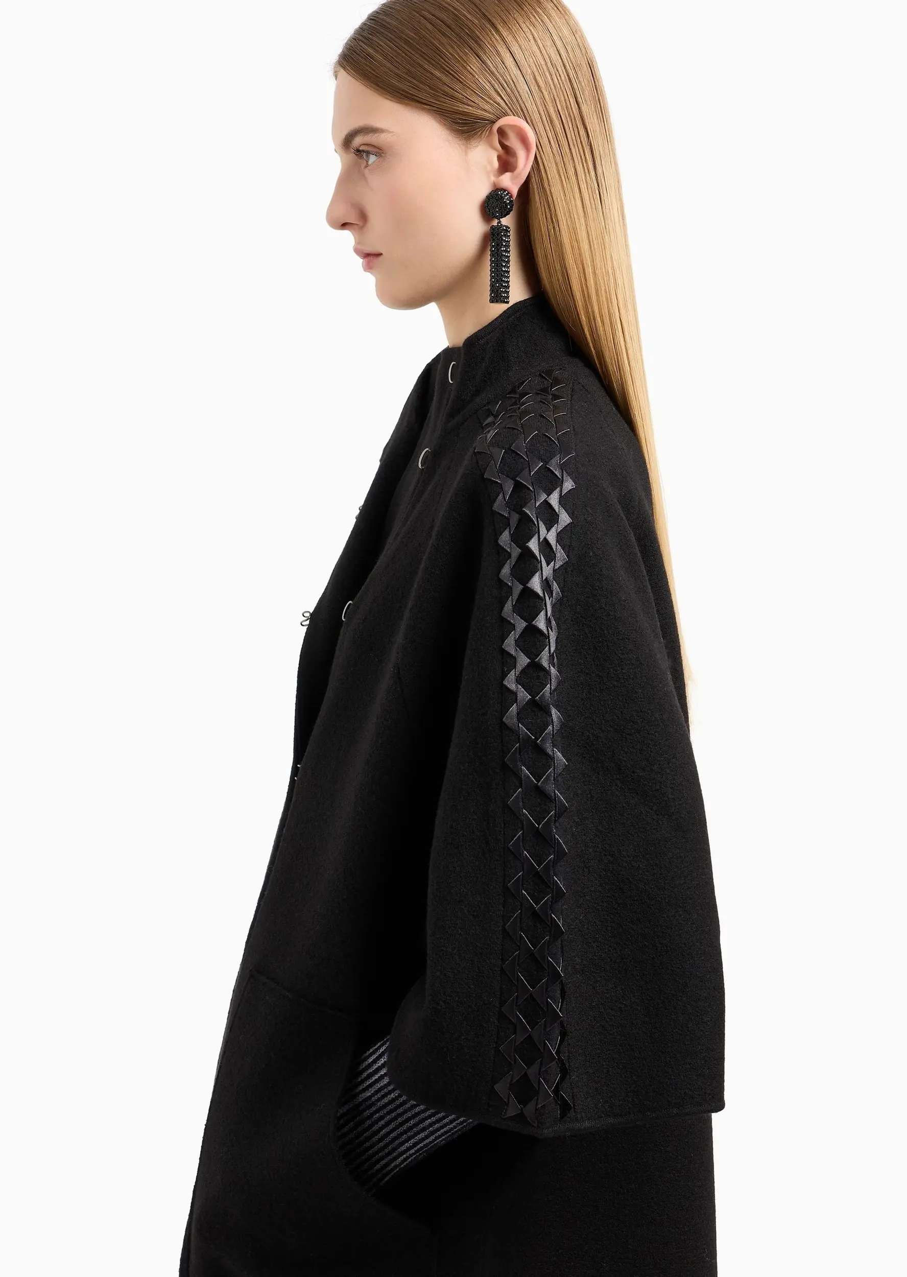 Пальто Relaxed Fit для жінок (477724), колір Чорний - №5