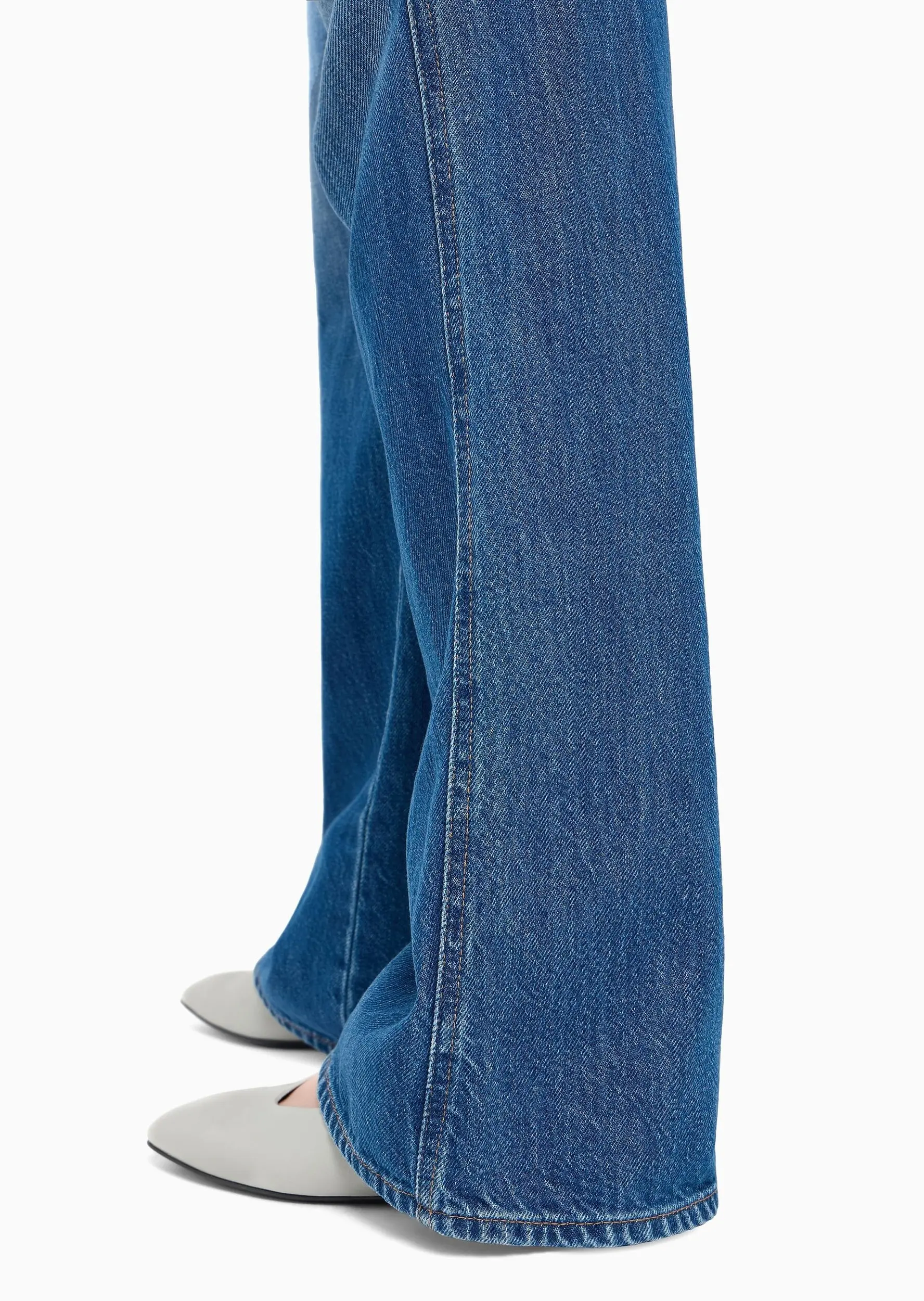 Джинсы Regular Regular Fit Средняя для женщин (477725), цвет Синий - №5