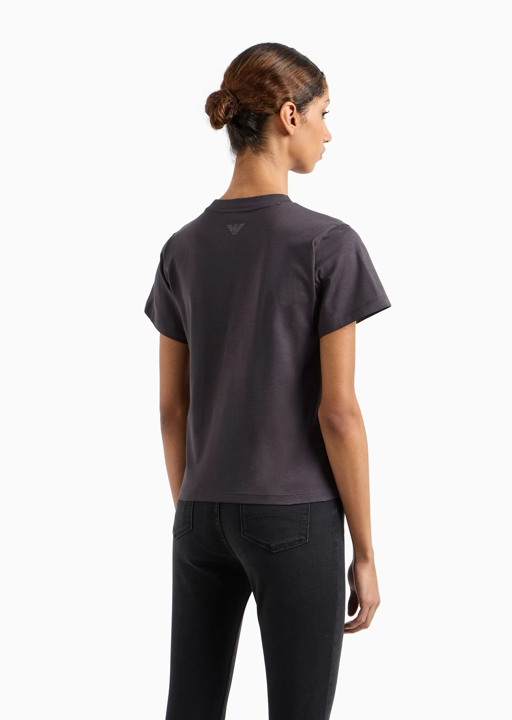 Футболка Slim Fit для женщин (477726), цвет Серый - №4